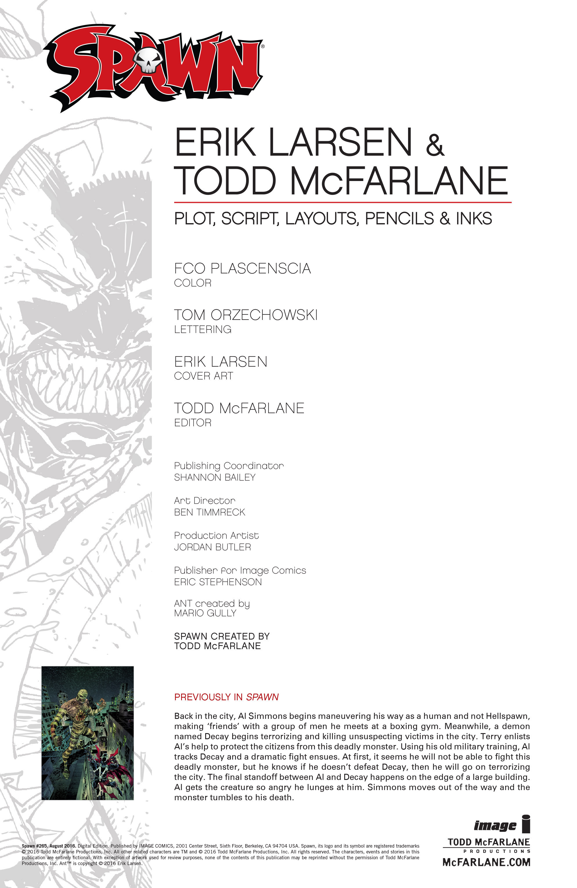 Read Spawn Manga Online