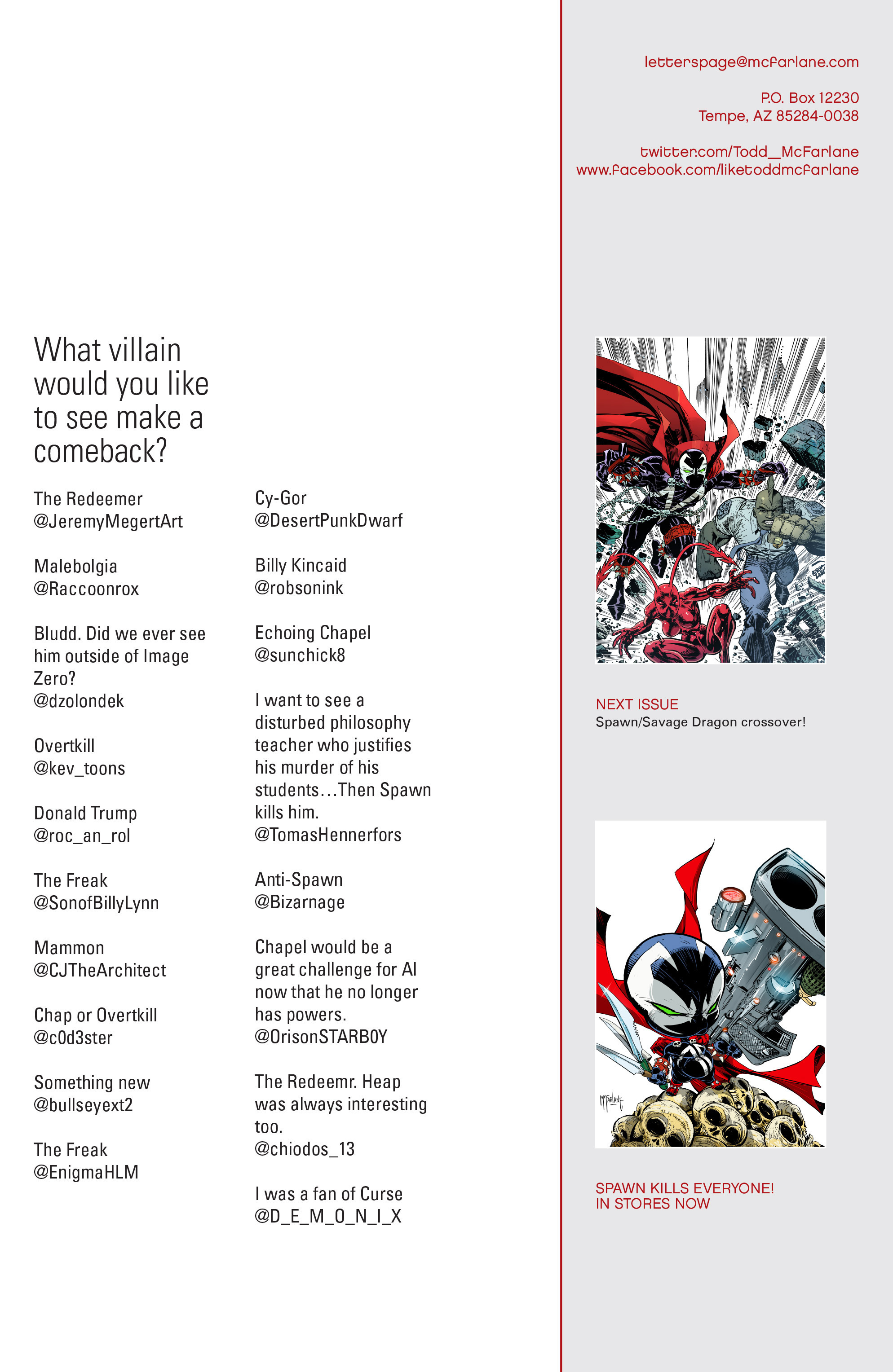 Read Spawn Manga Online