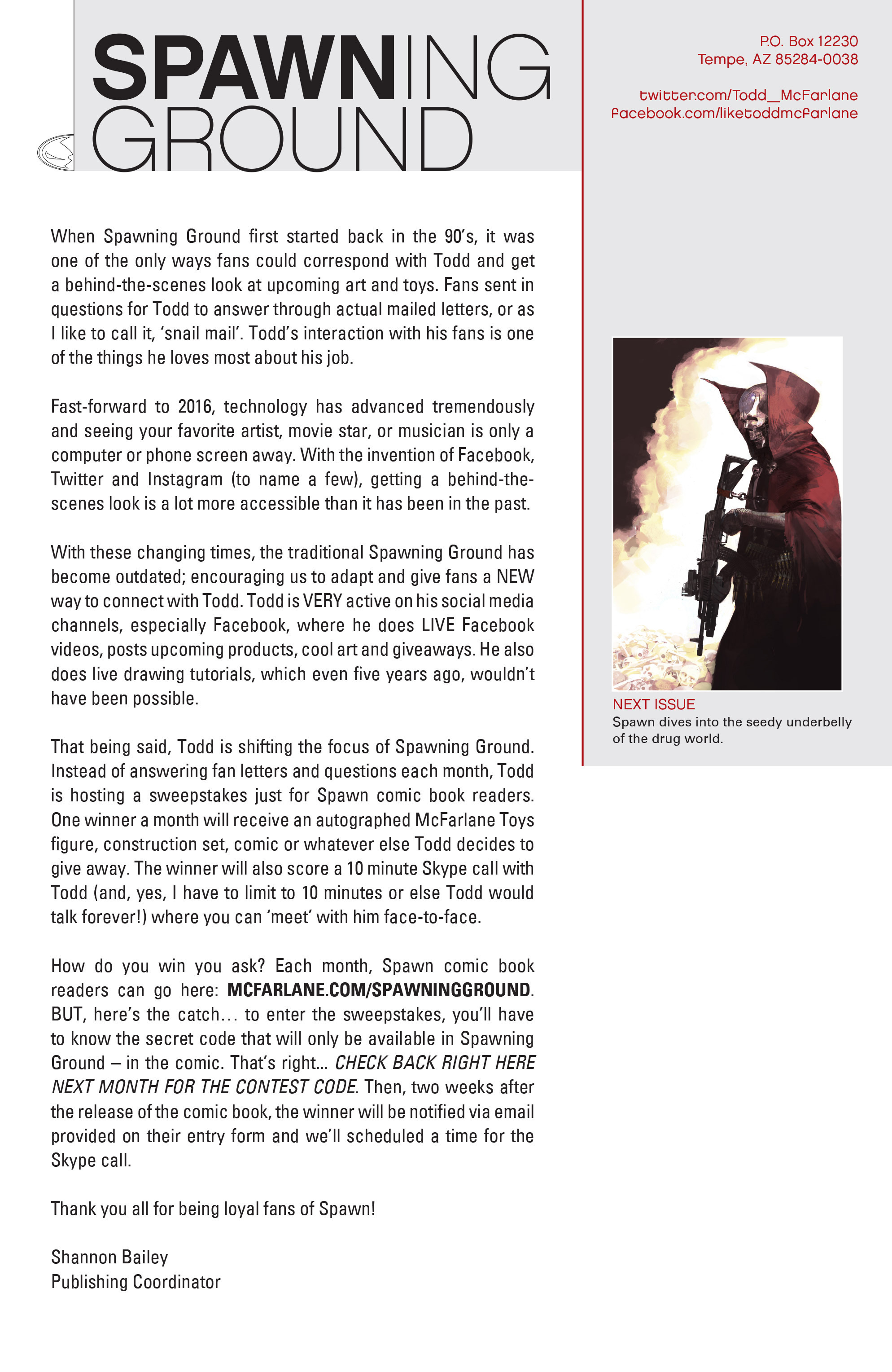 Read Spawn Manga Online