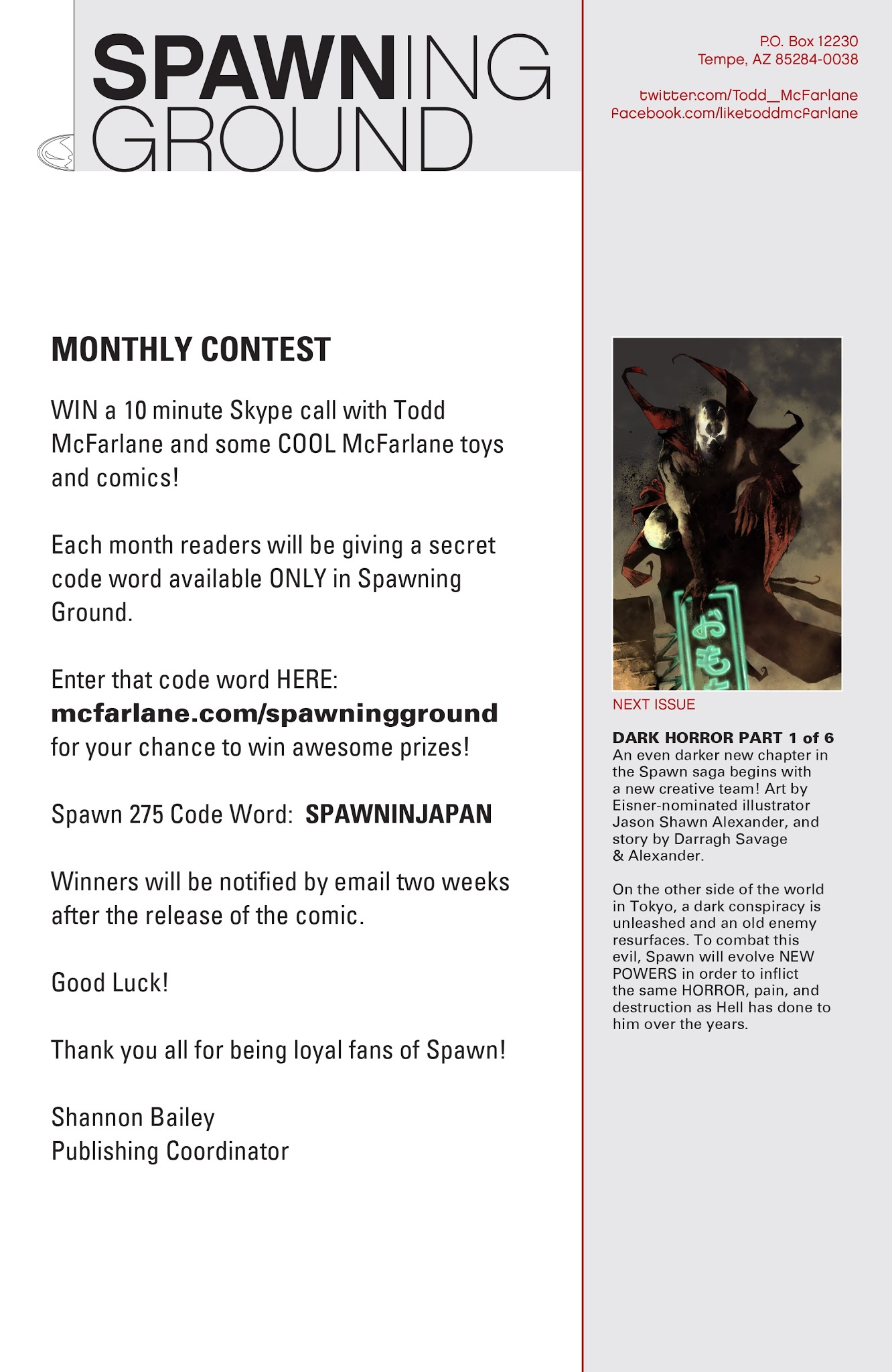 Read Spawn Manga Online