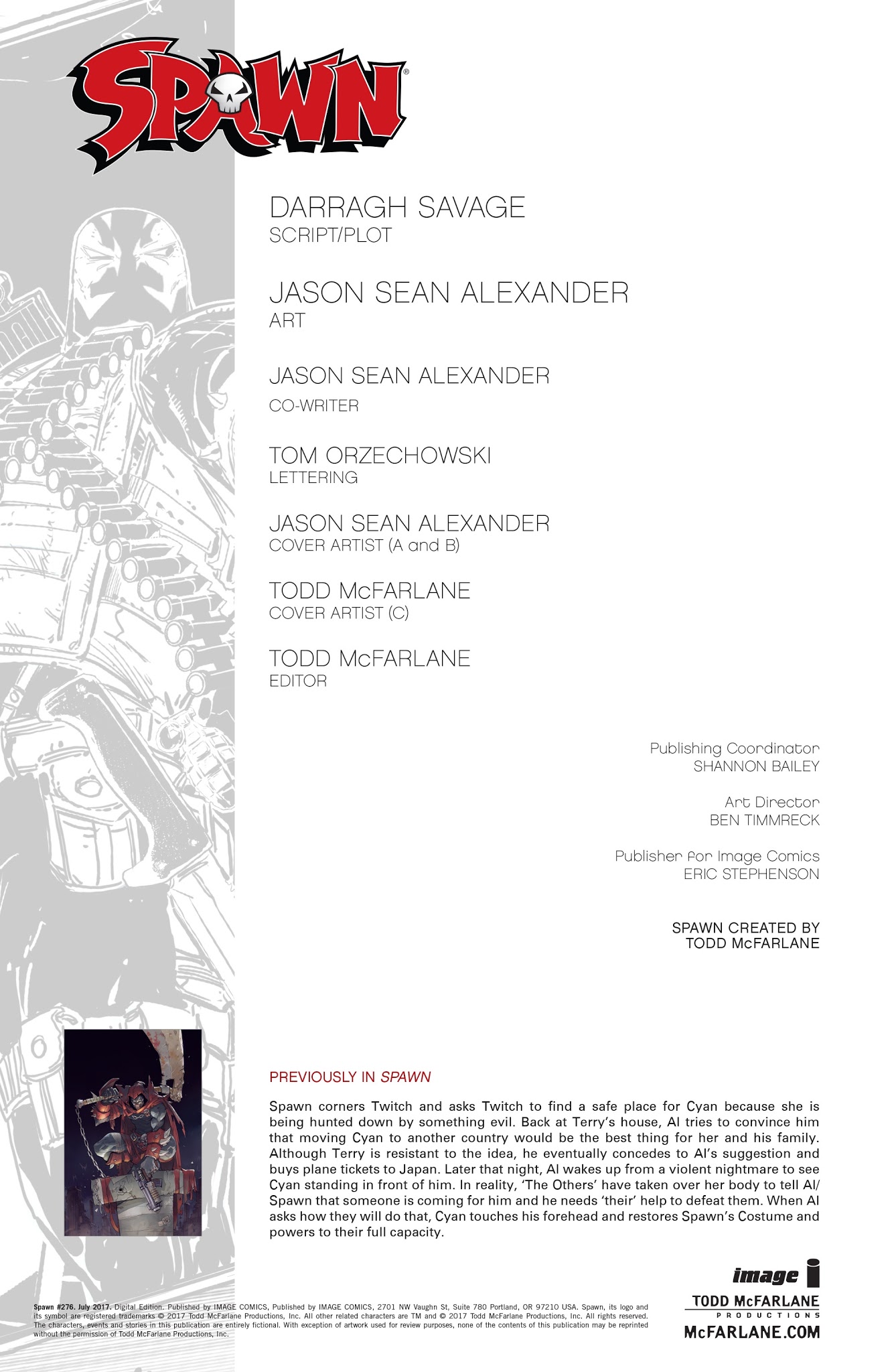 Read Spawn Manga Online