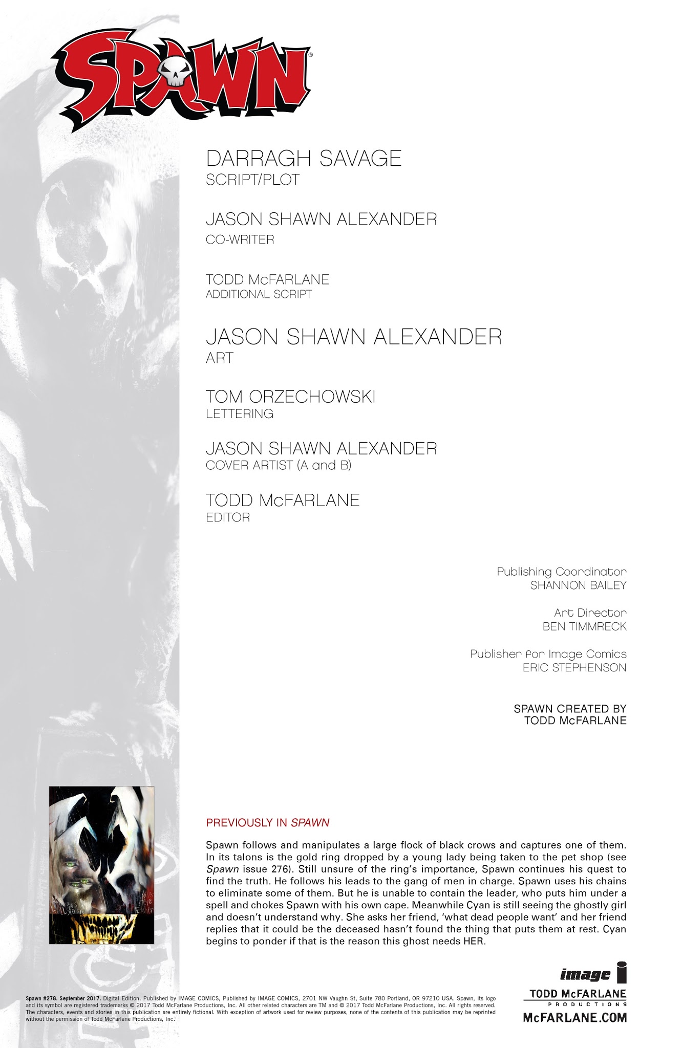 Read Spawn Manga Online