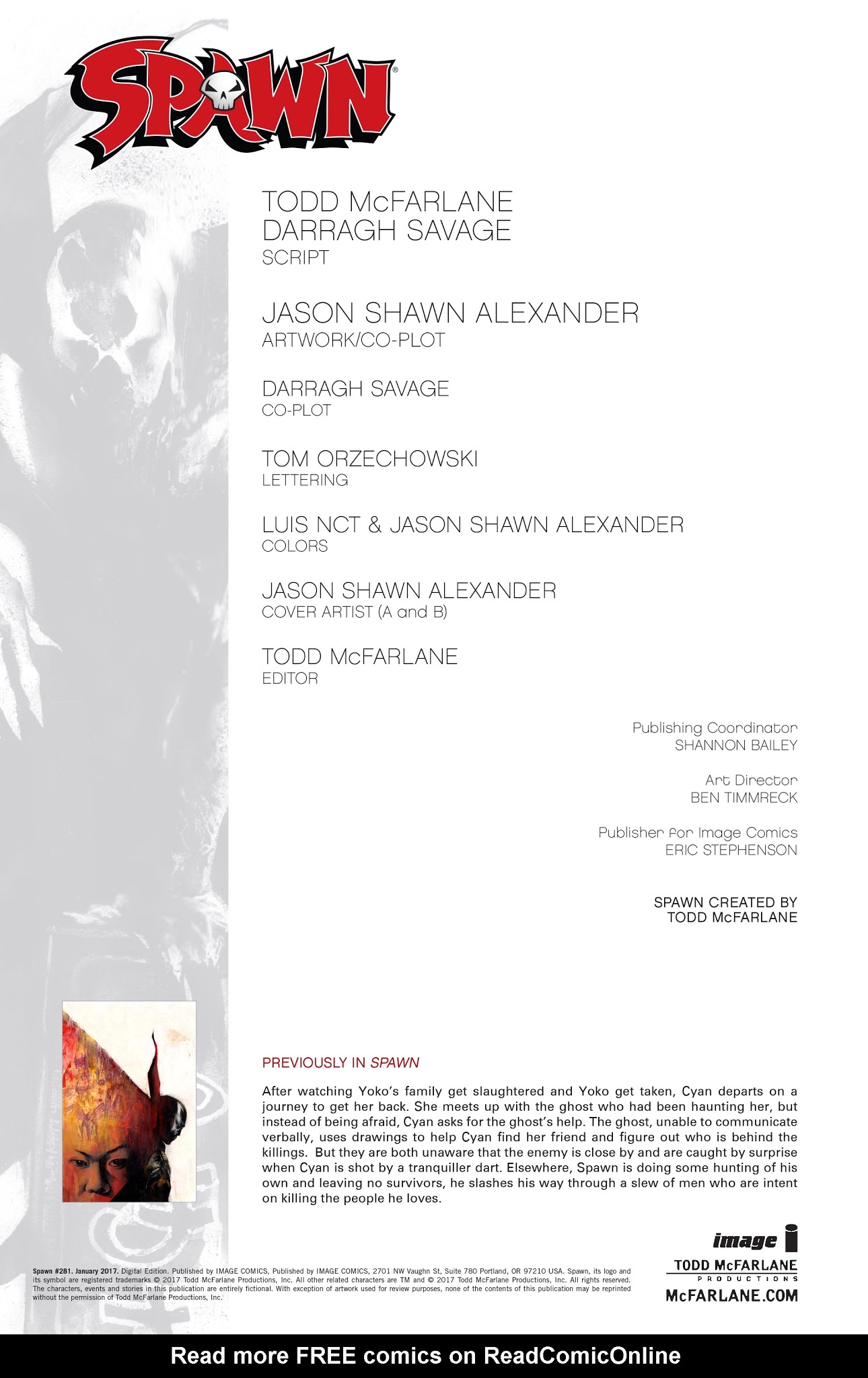 Read Spawn Manga Online