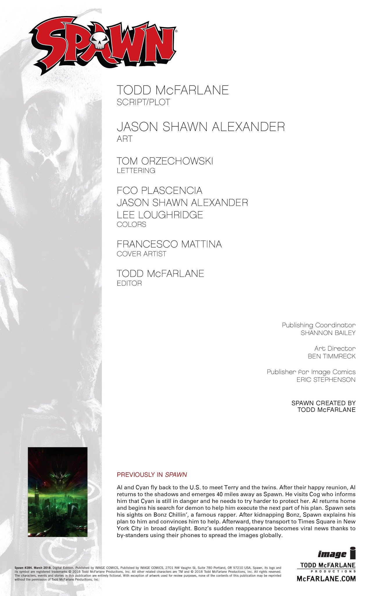 Read Spawn Manga Online