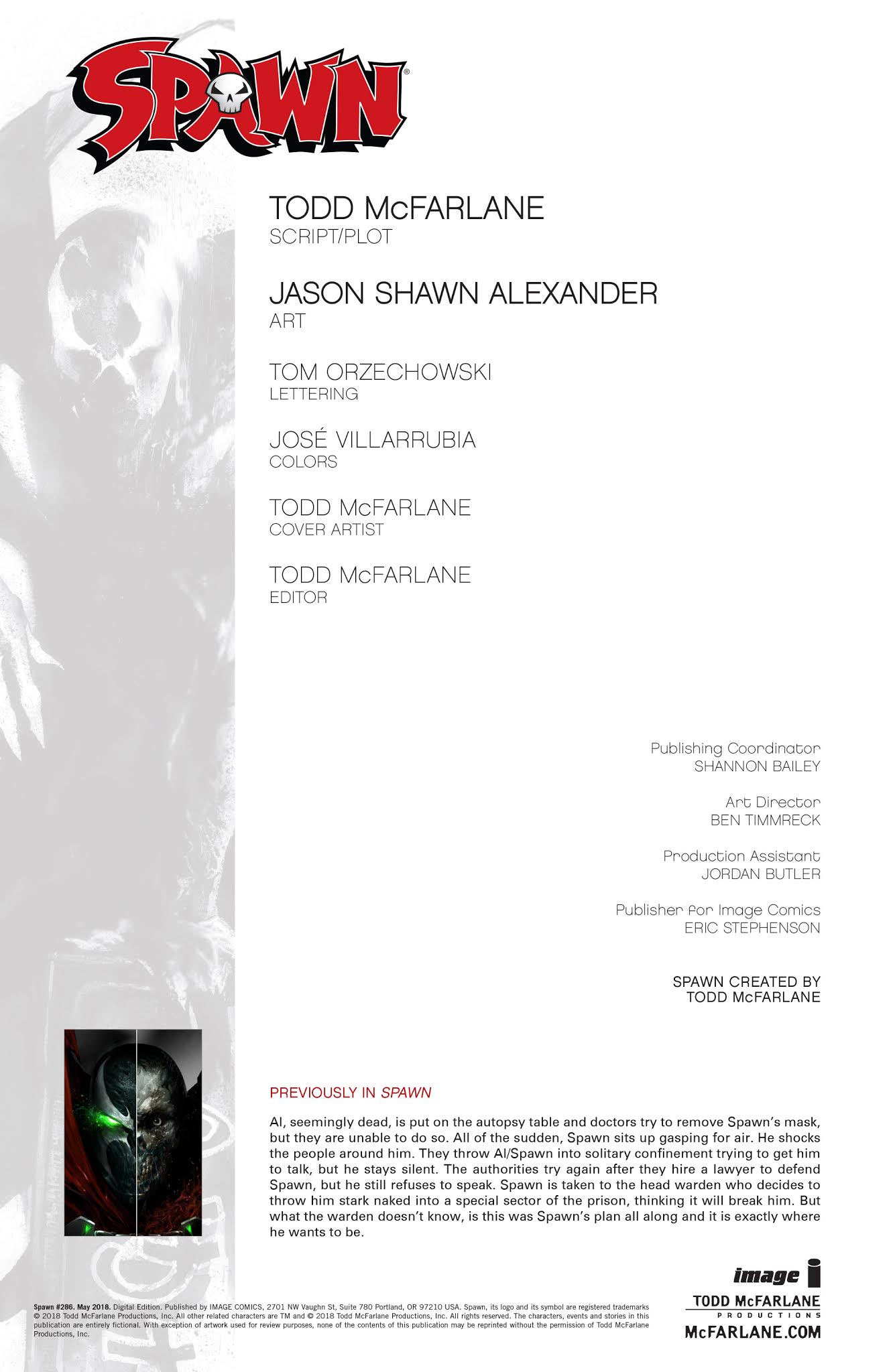 Read Spawn Manga Online
