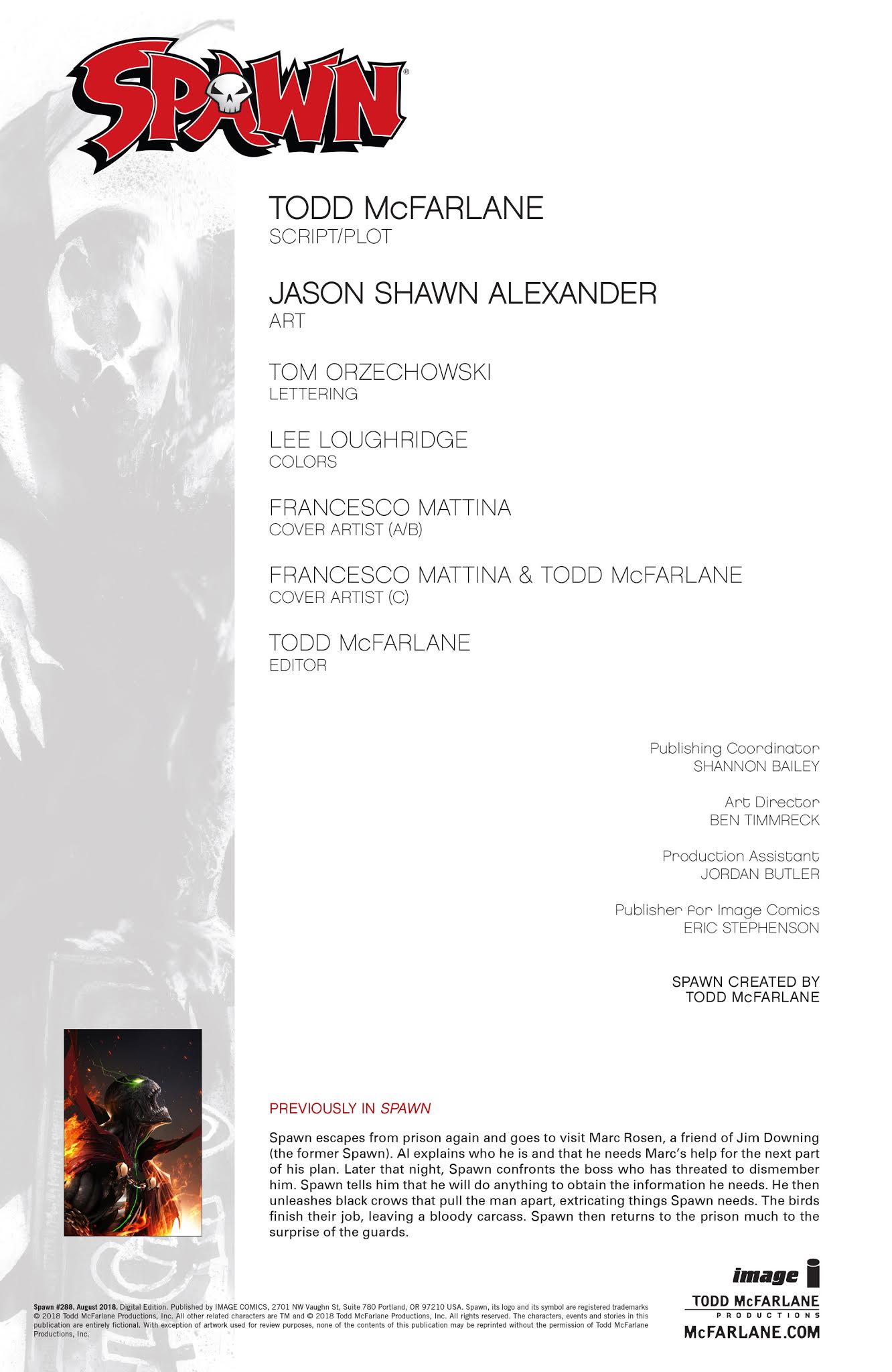 Read Spawn Manga Online