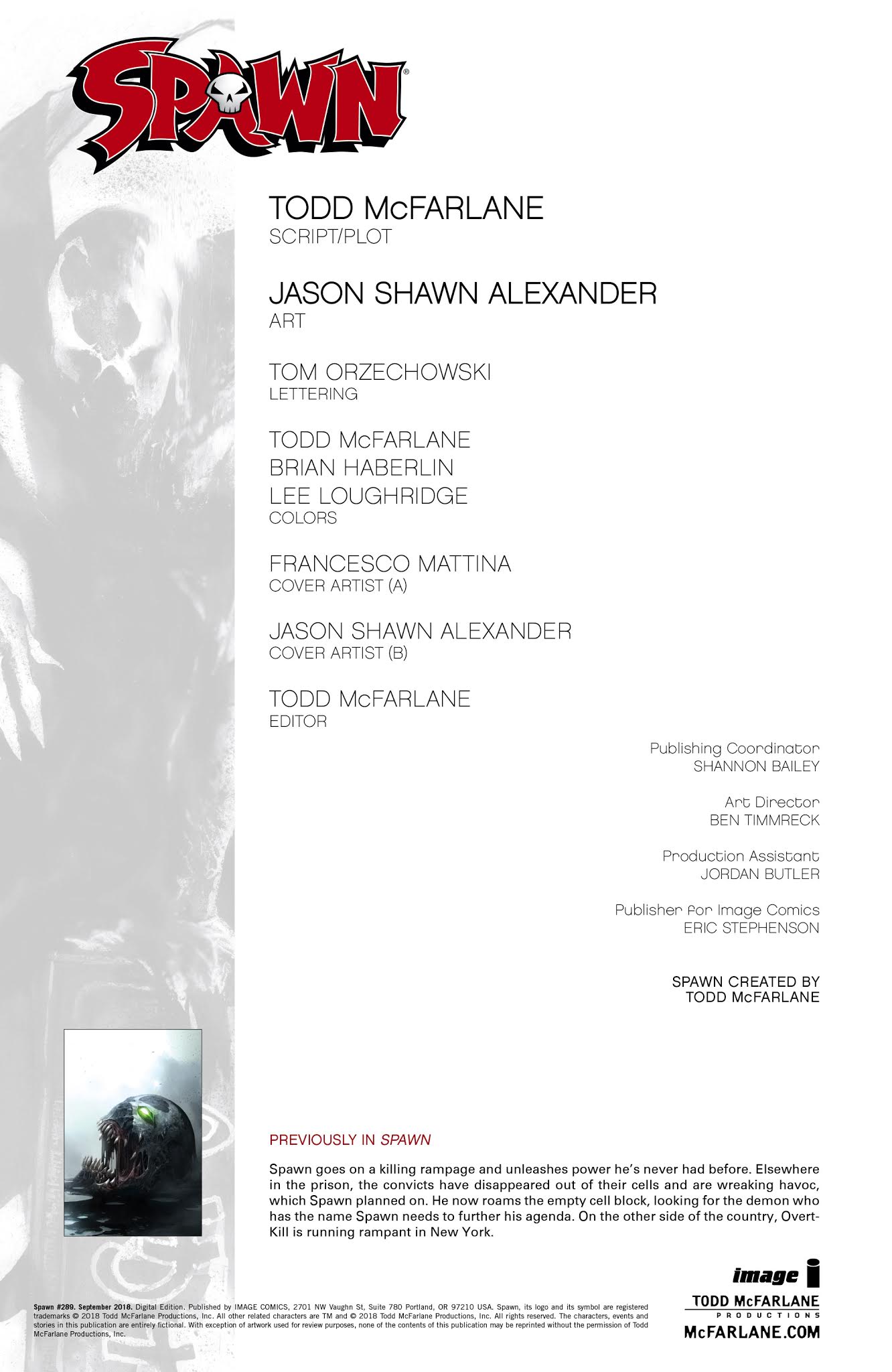 Read Spawn Manga Online
