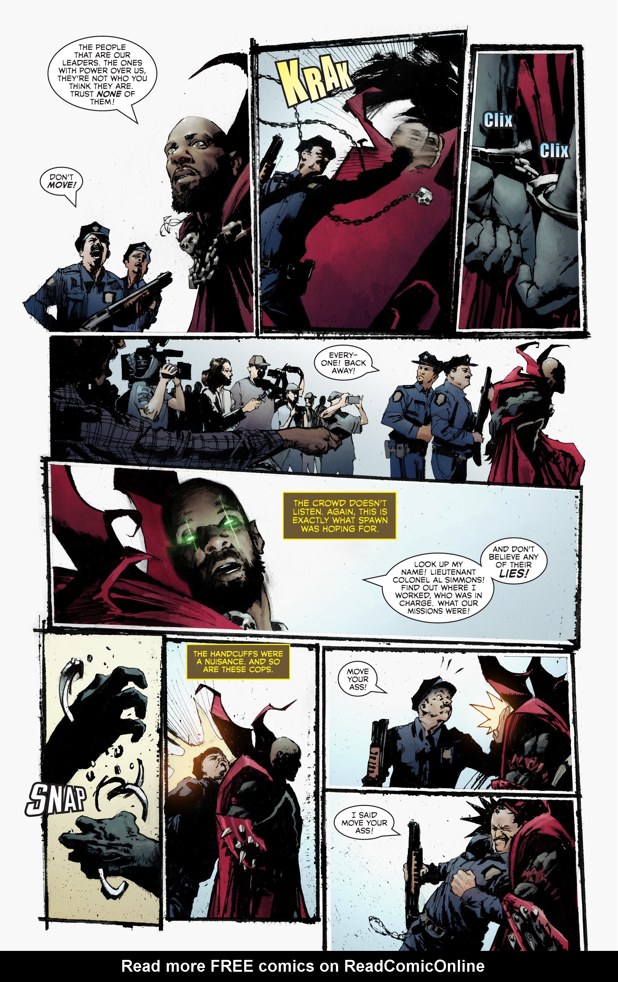 Read Spawn Manga Online