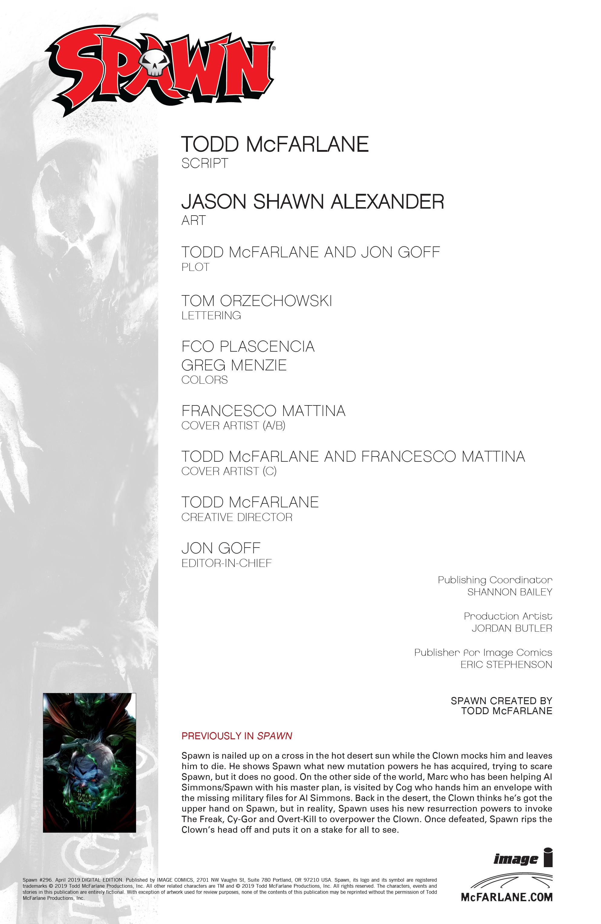 Read Spawn Manga Online