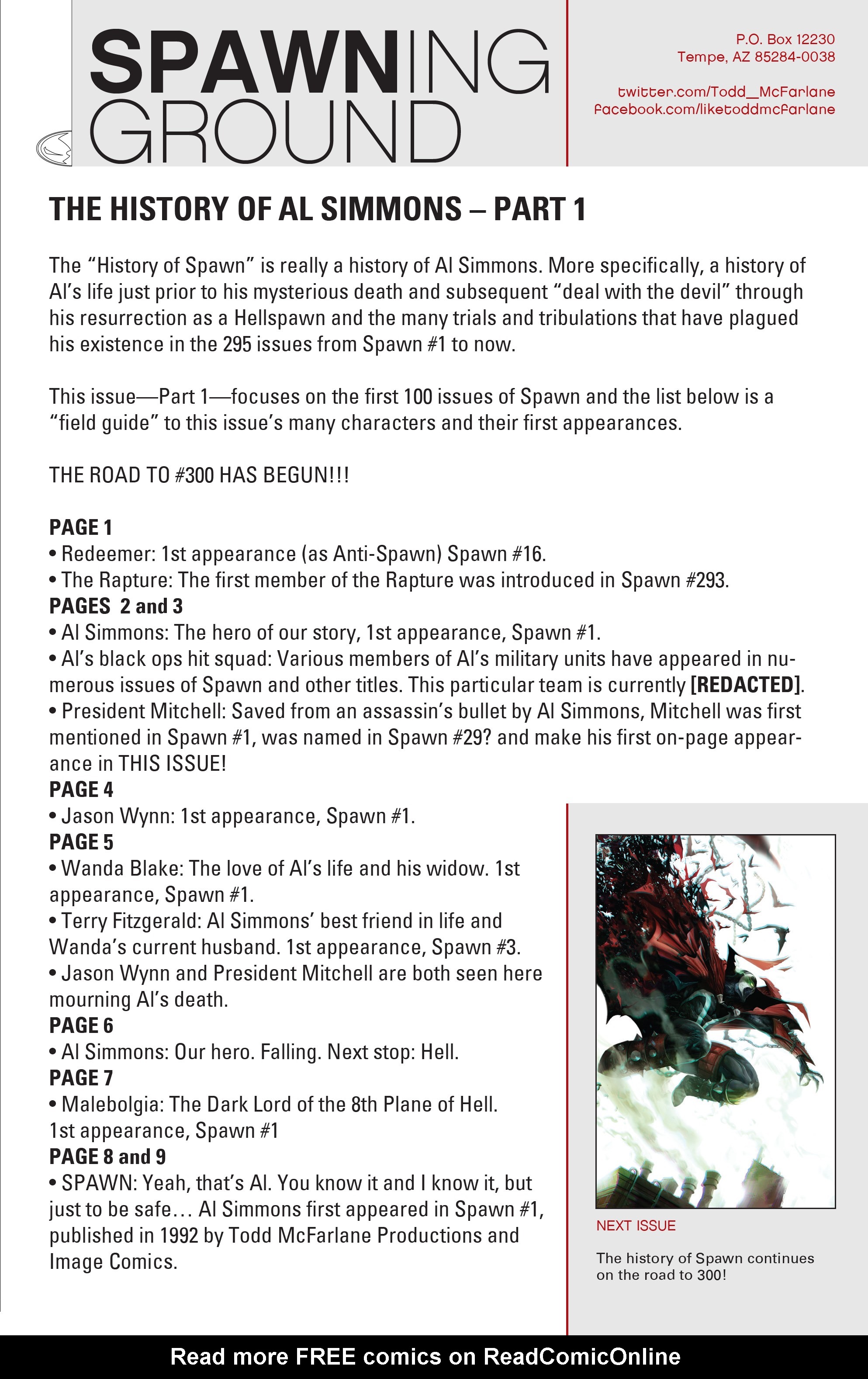 Read Spawn Manga Online