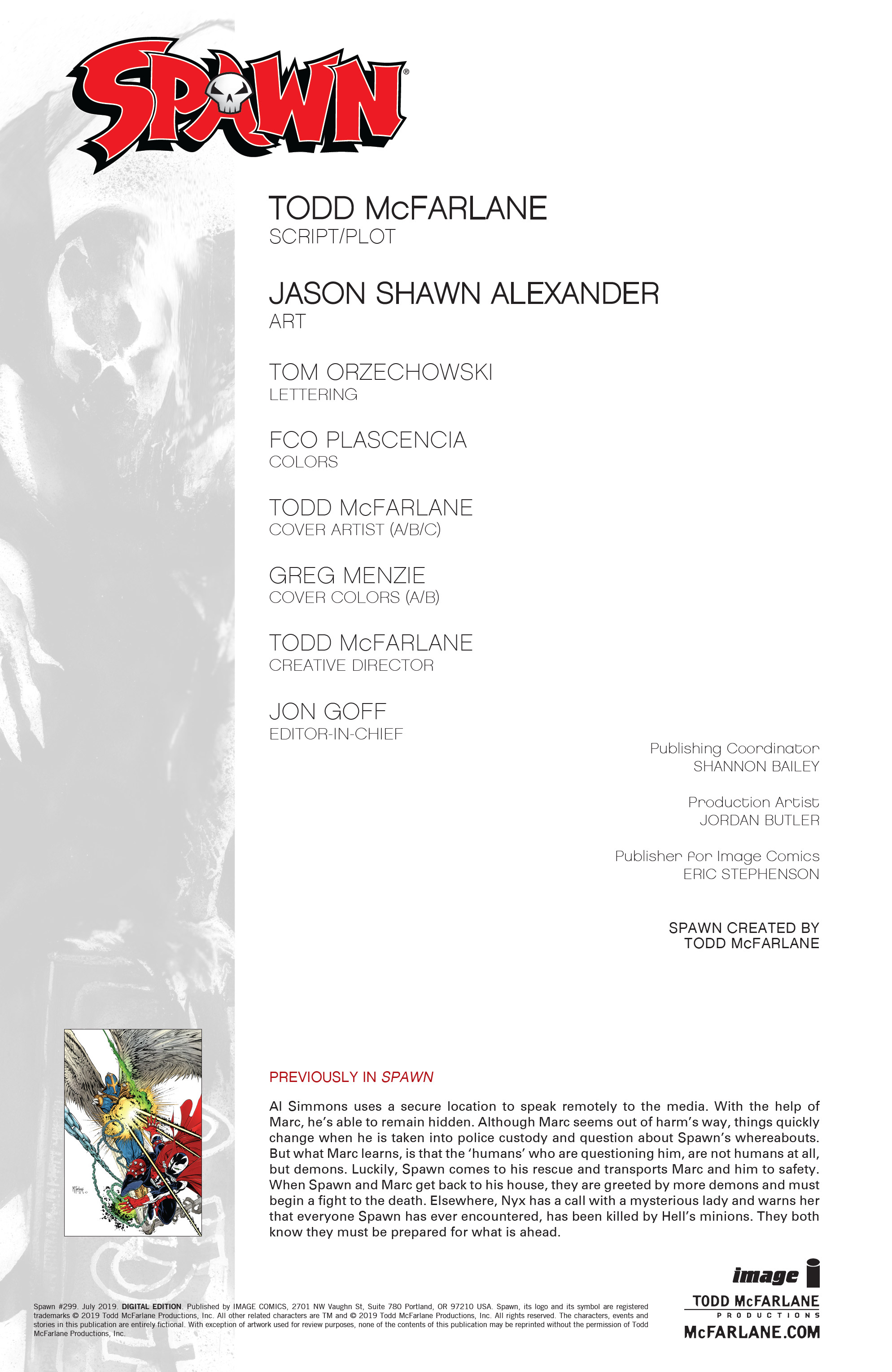 Read Spawn Manga Online