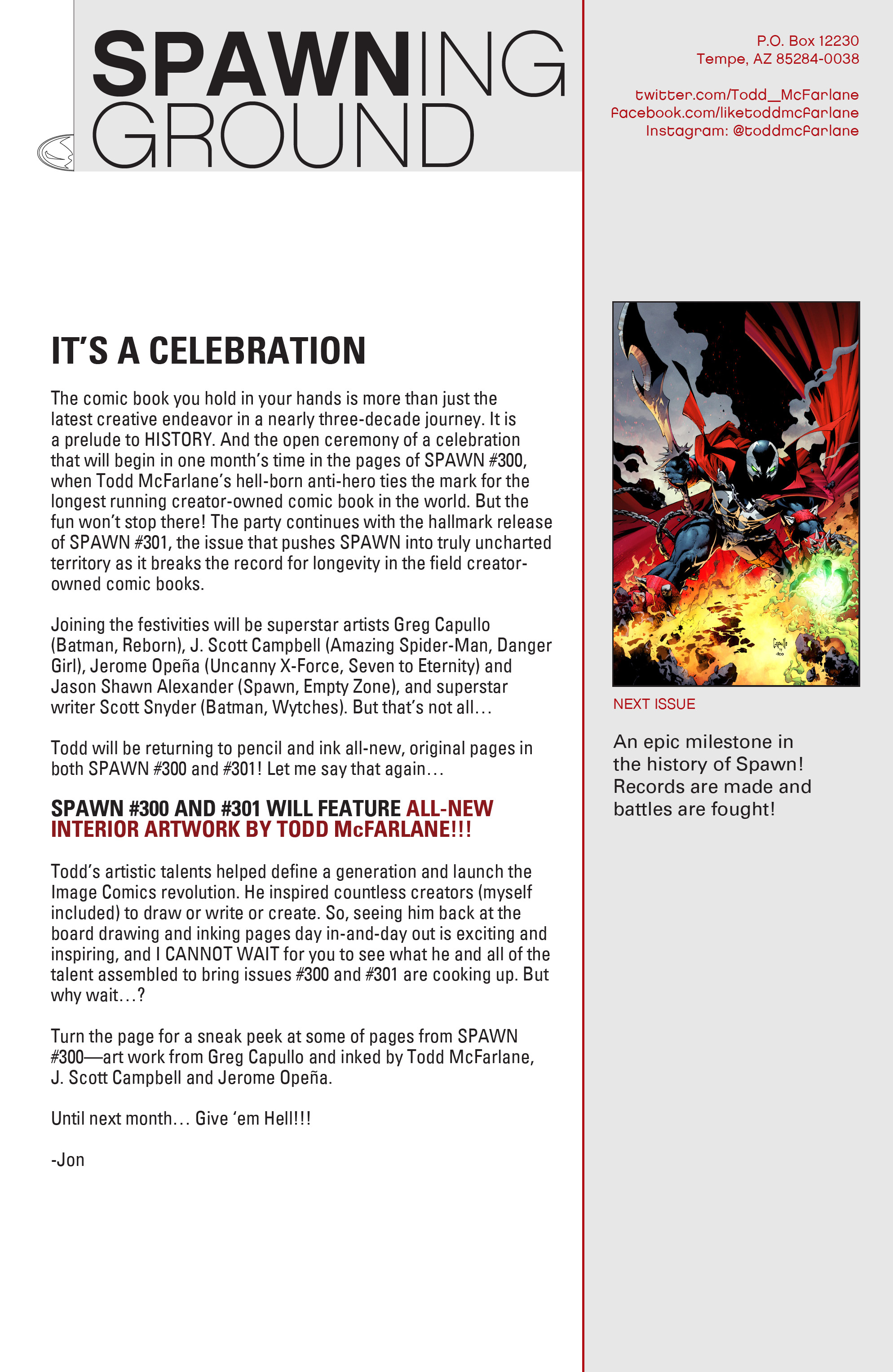 Read Spawn Manga Online
