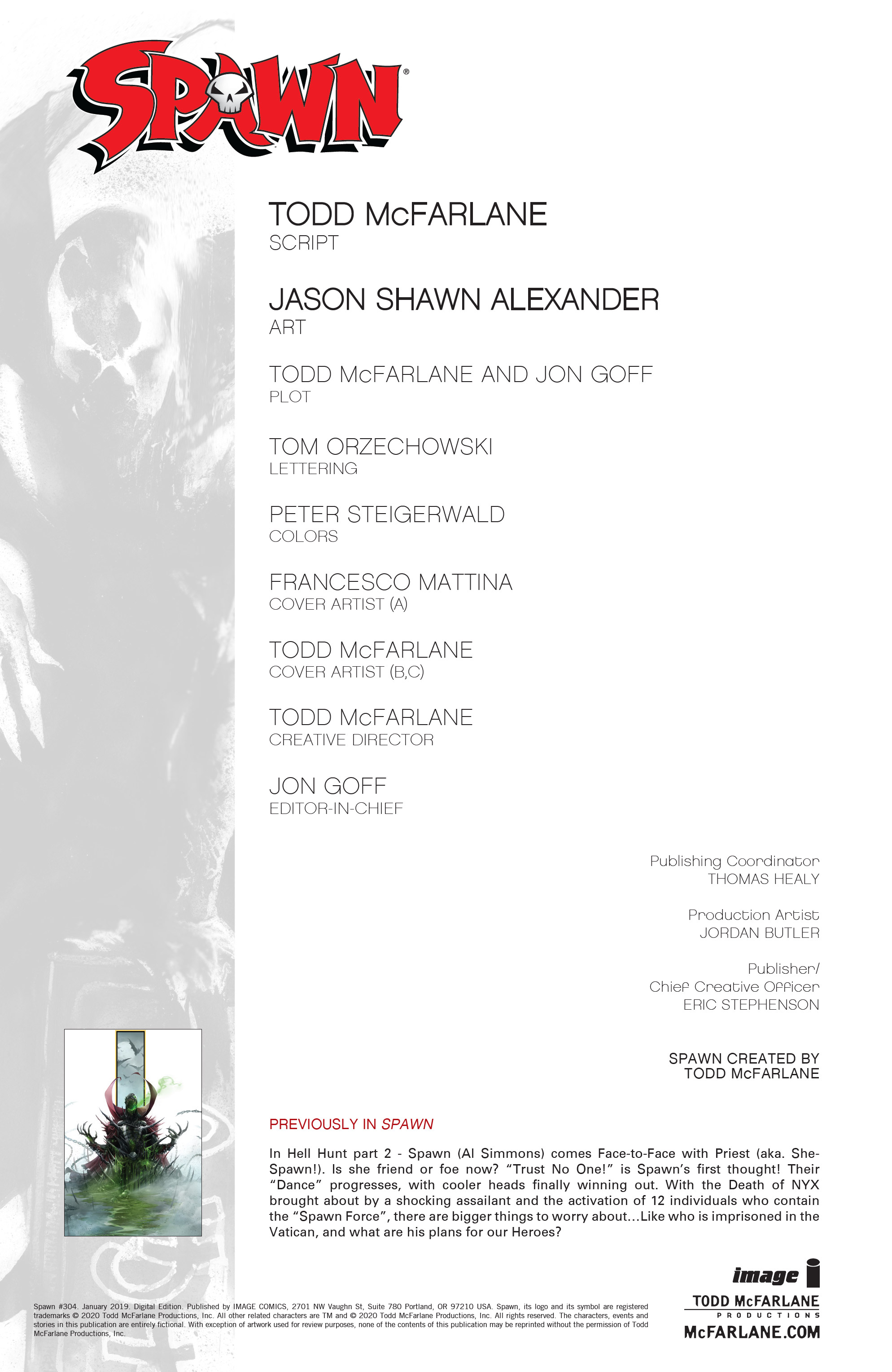Read Spawn Manga Online