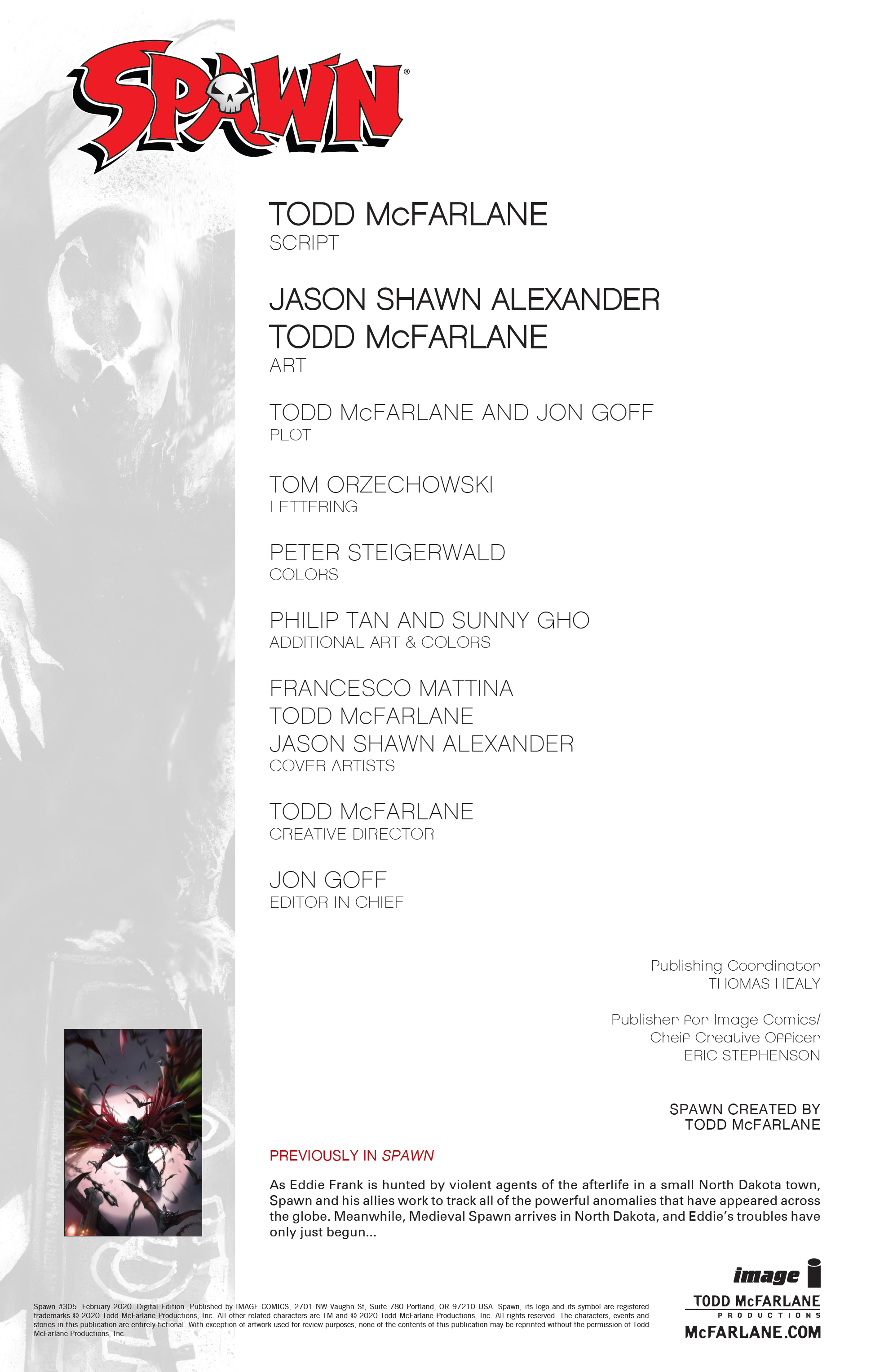 Read Spawn Manga Online