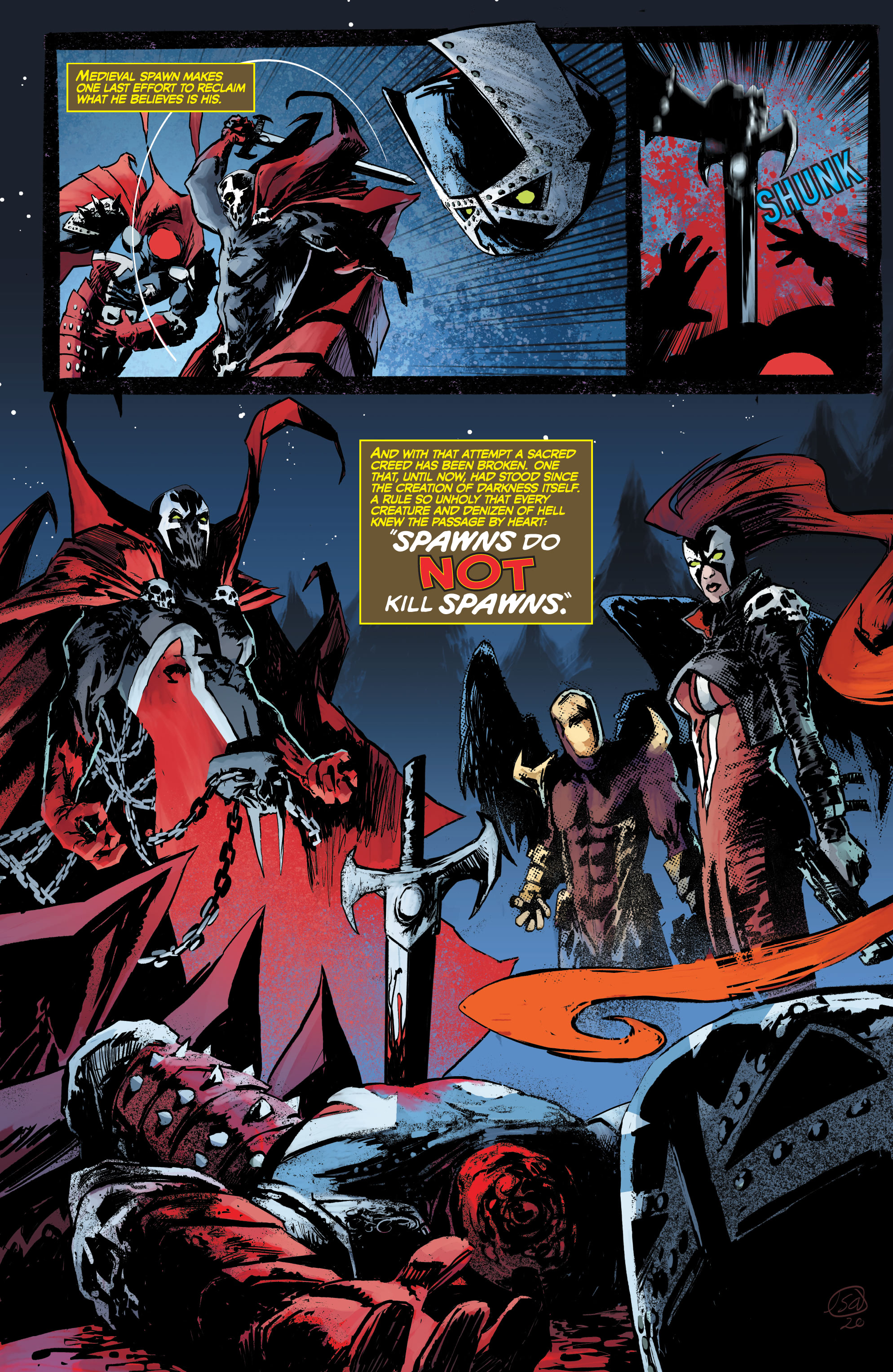Read Spawn Manga Online