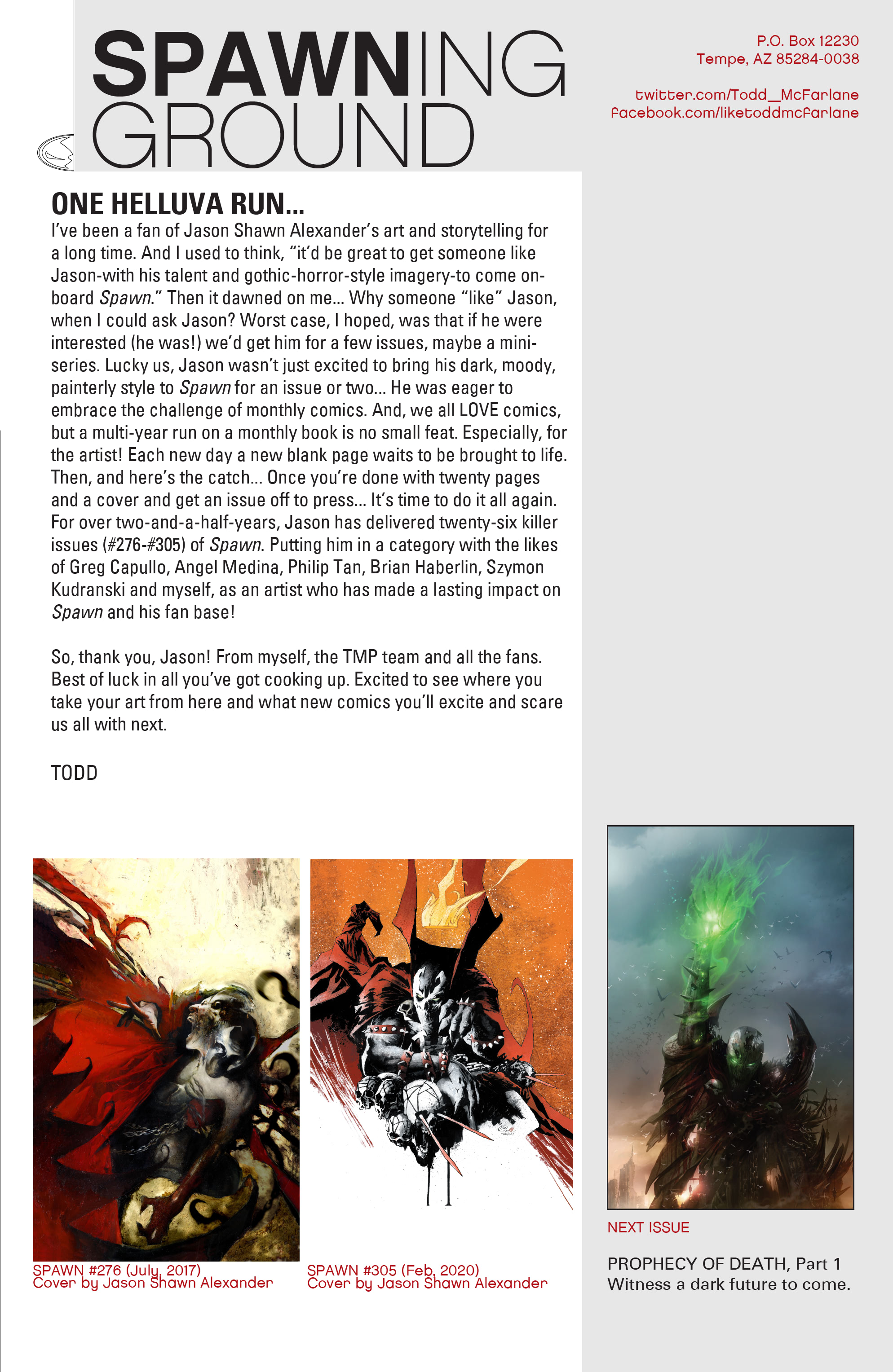 Read Spawn Manga Online