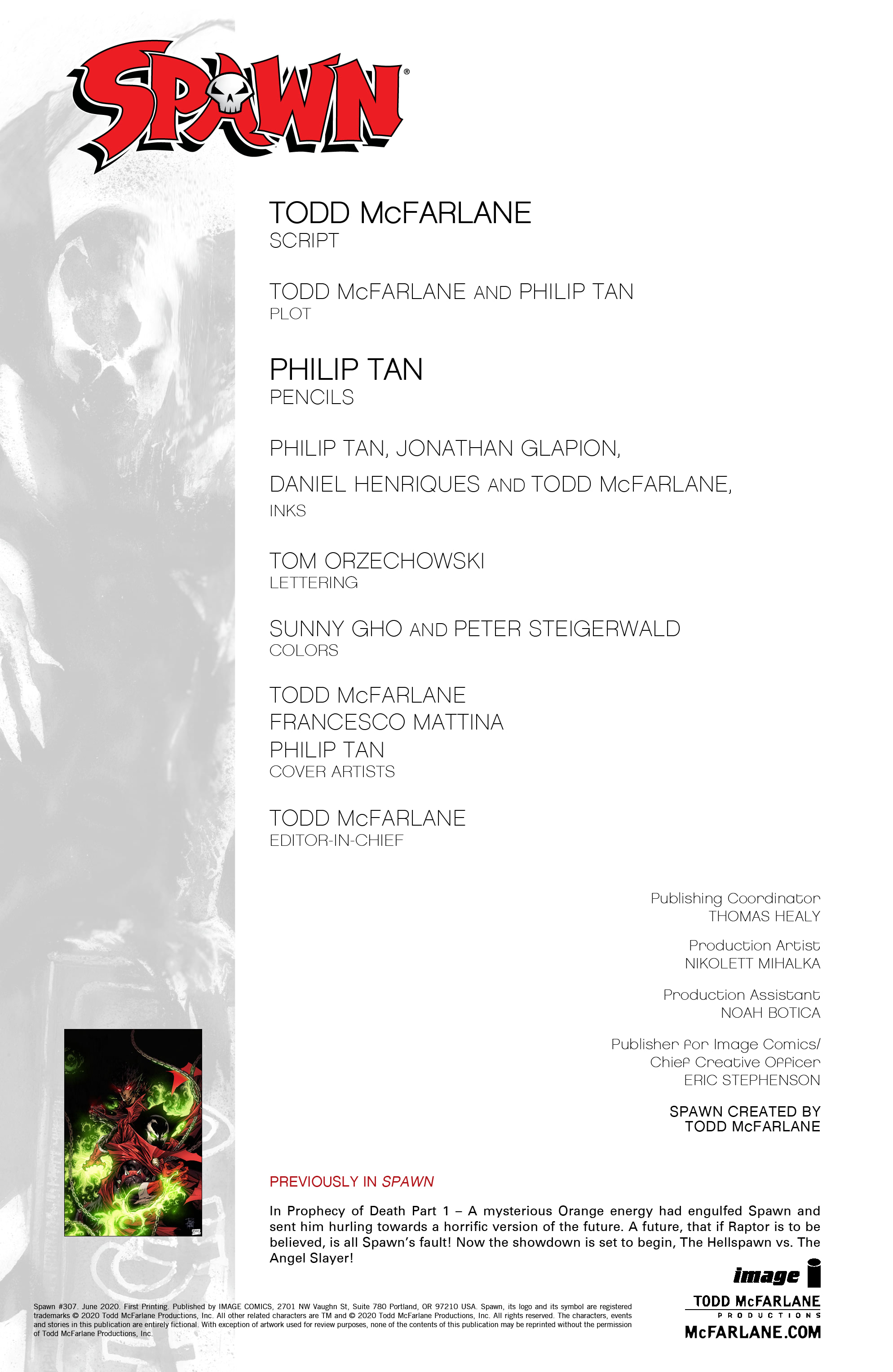 Read Spawn Manga Online