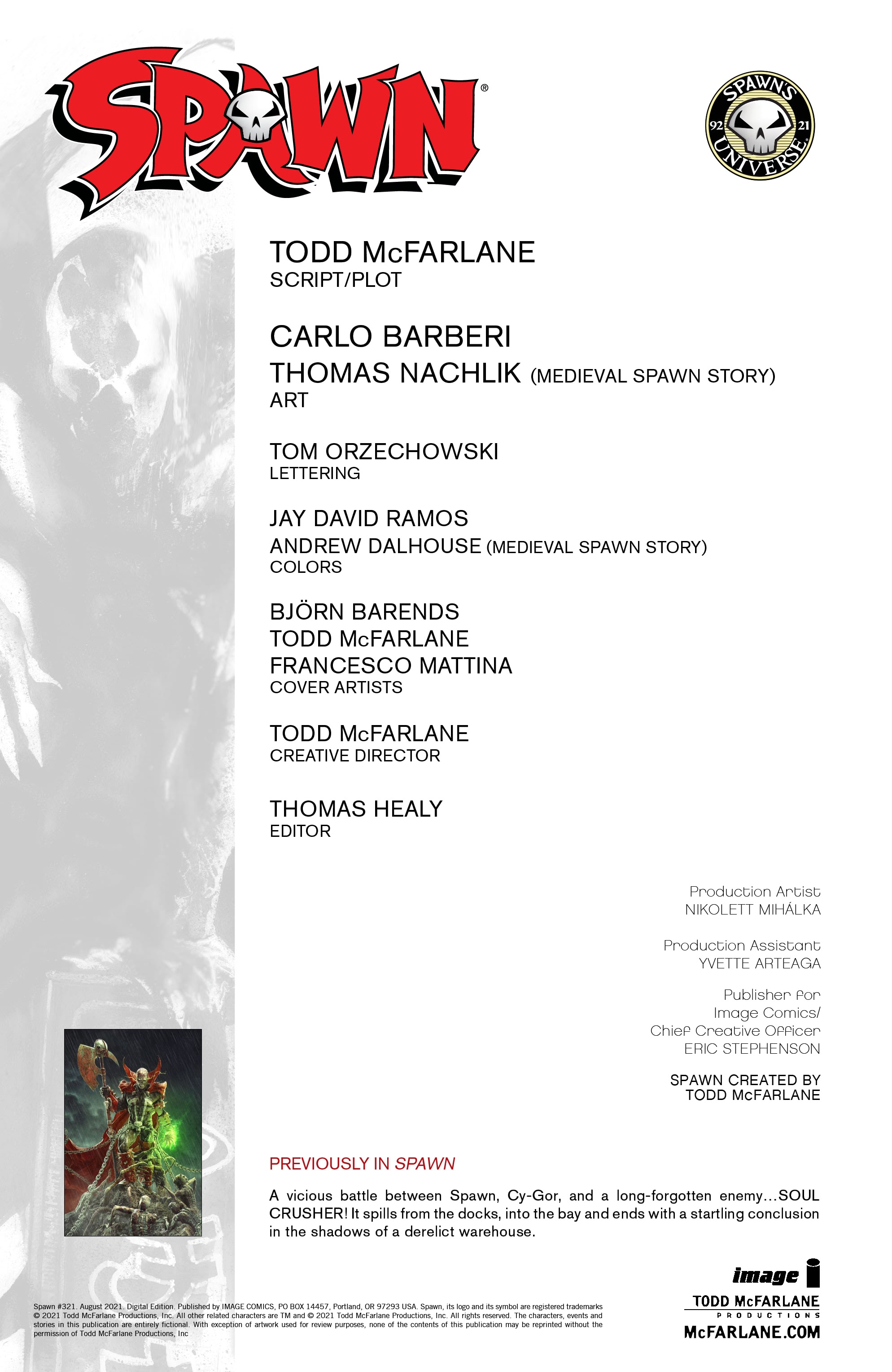 Read Spawn Manga Online