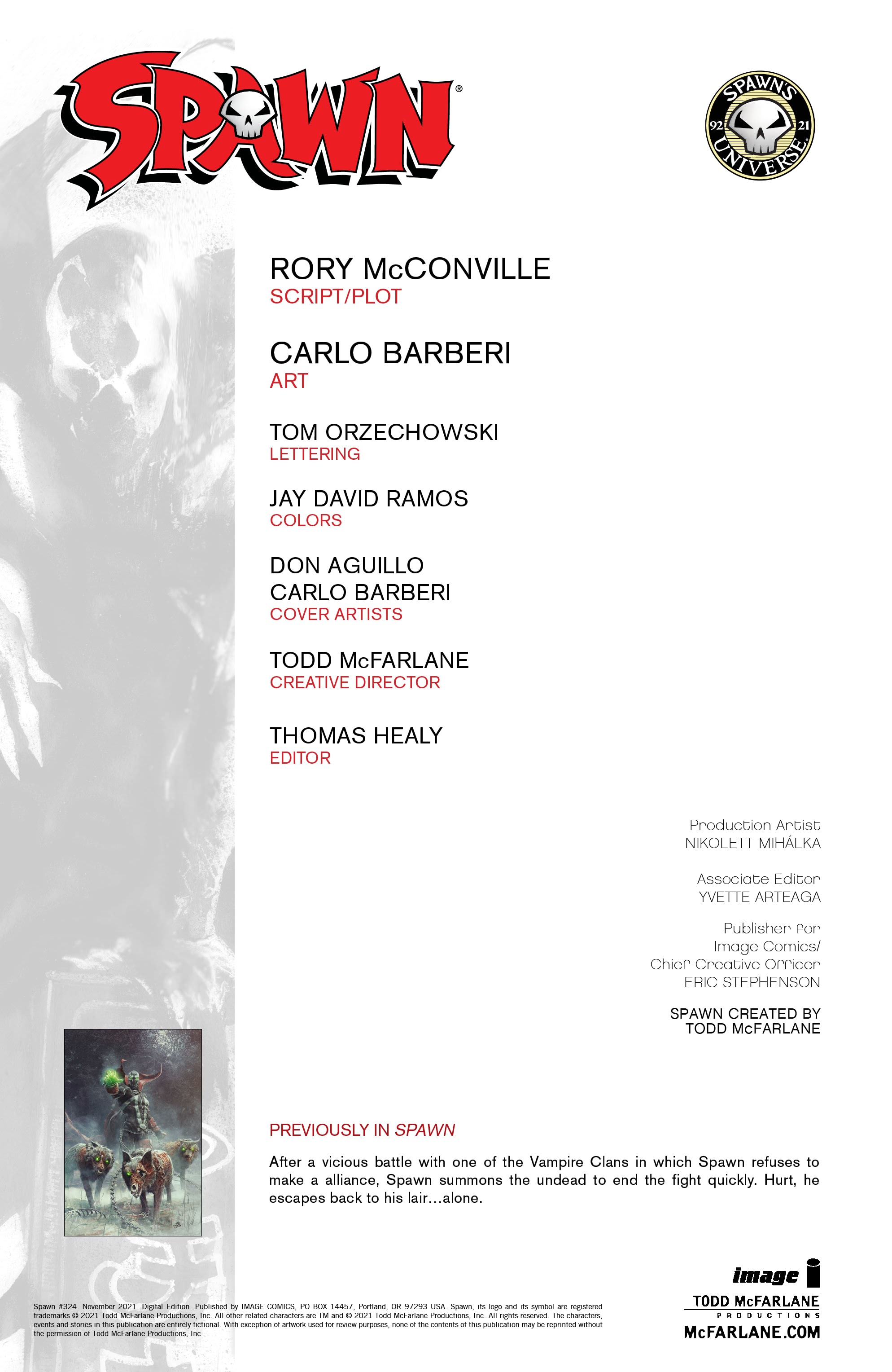 Read Spawn Manga Online