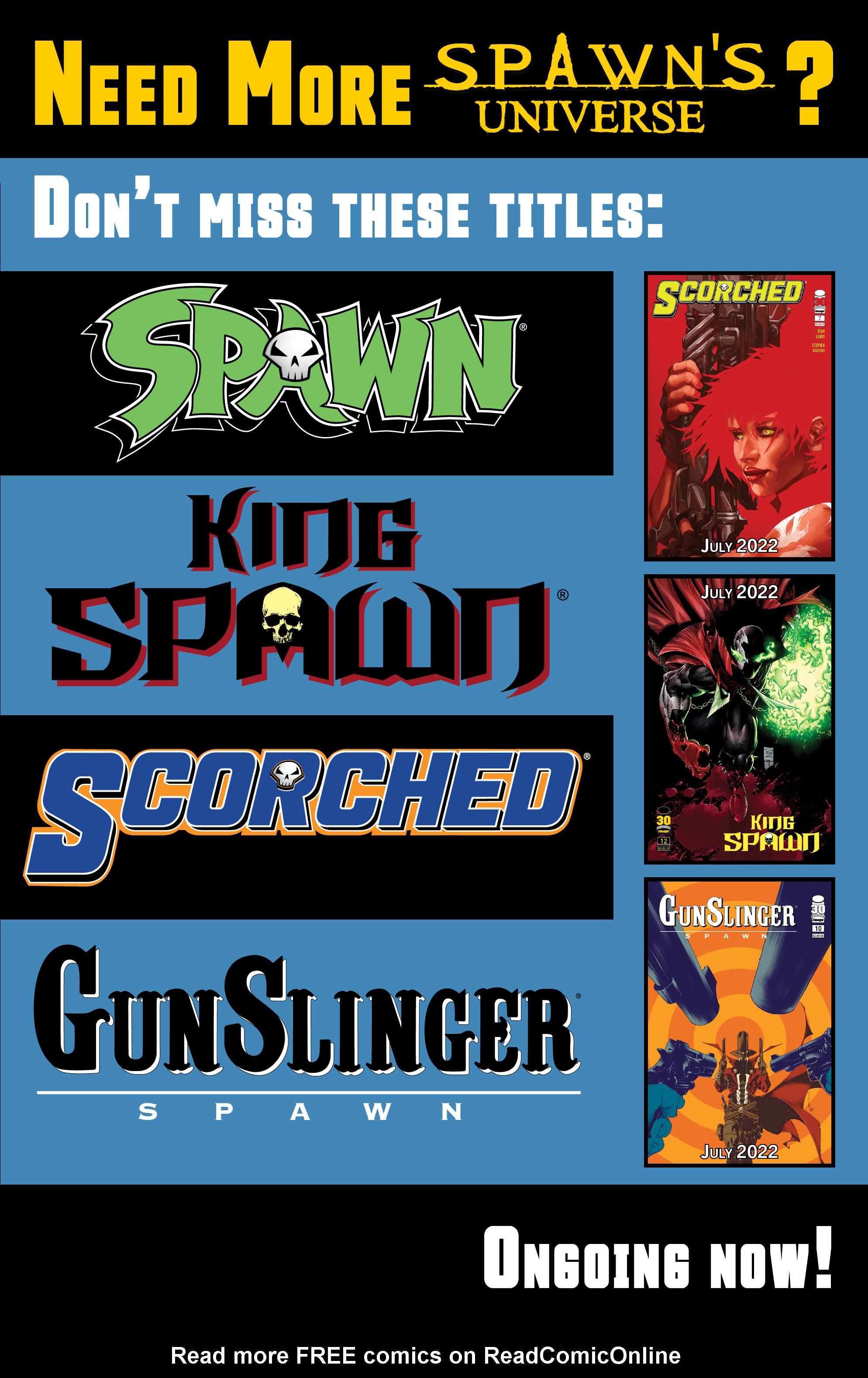 Read Spawn Manga Online