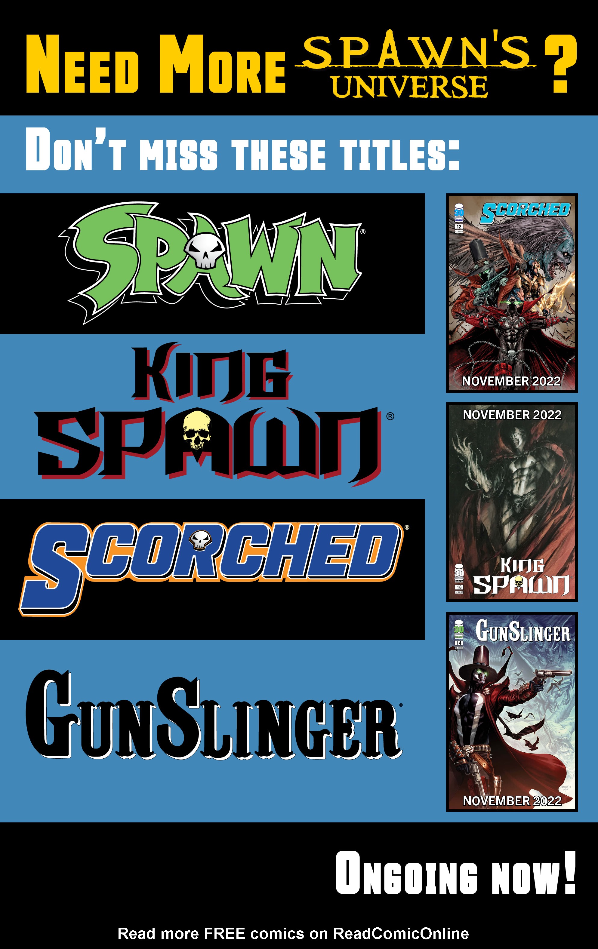 Read Spawn Manga Online