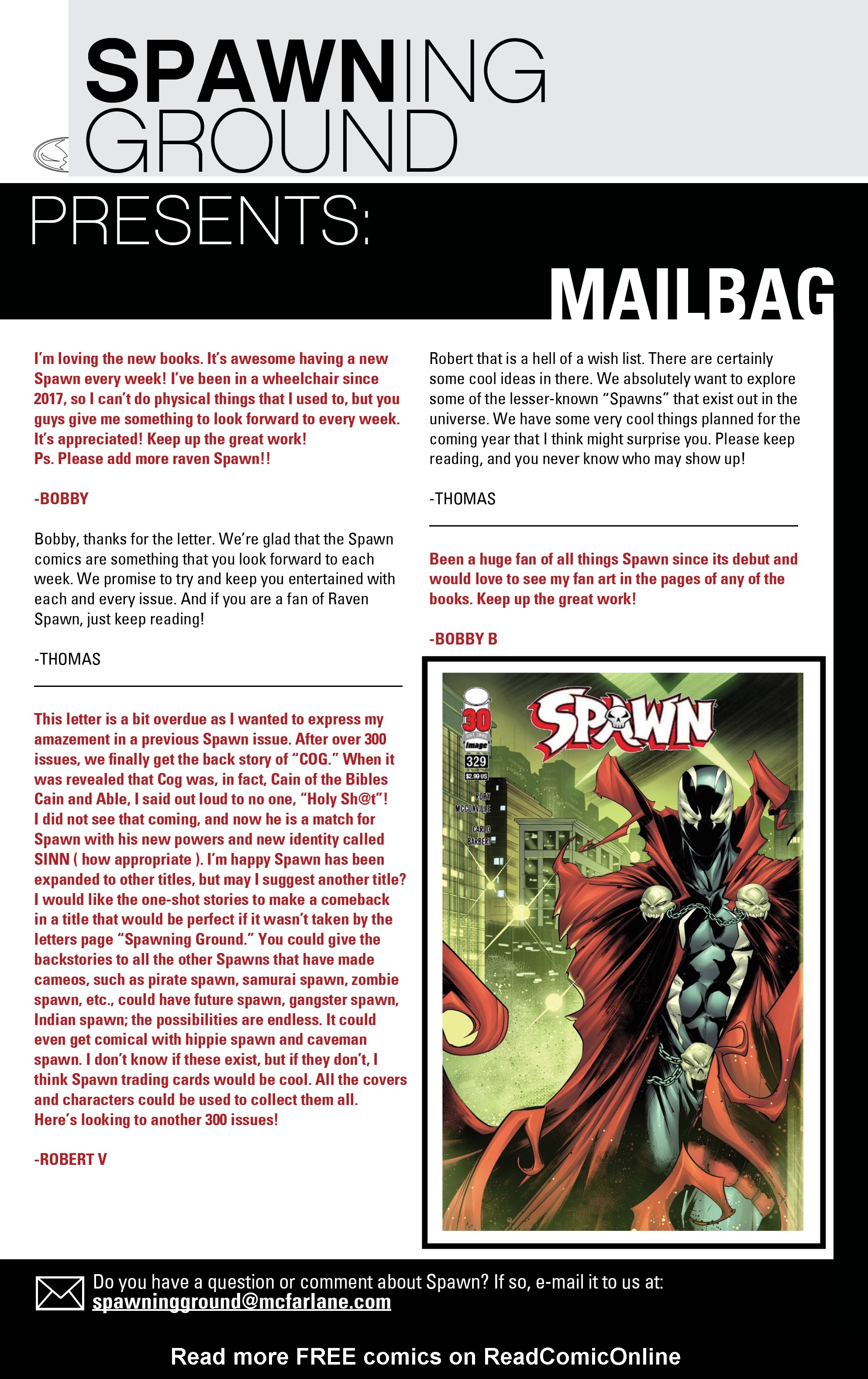Read Spawn Manga Online