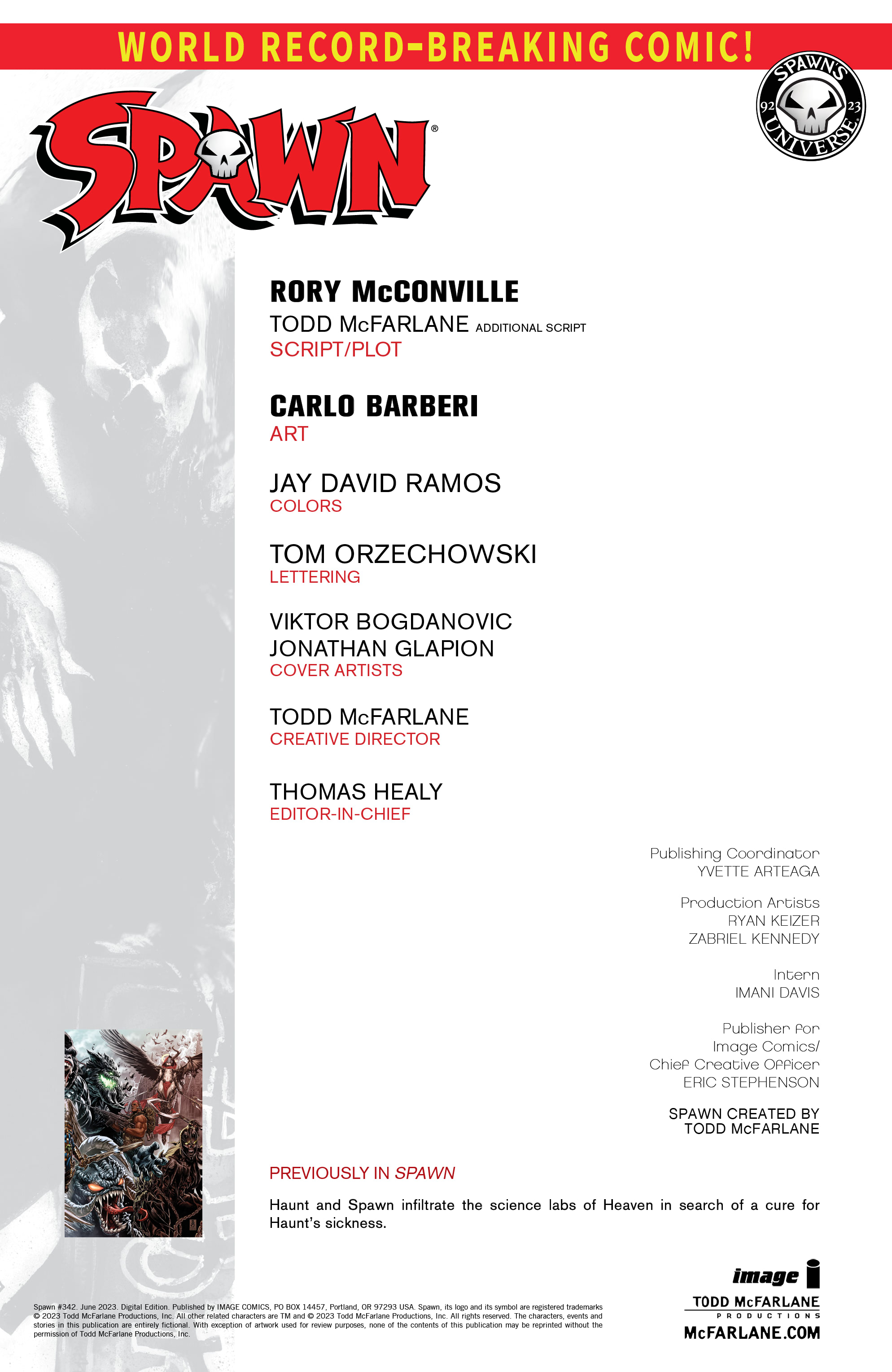 Read Spawn Manga Online