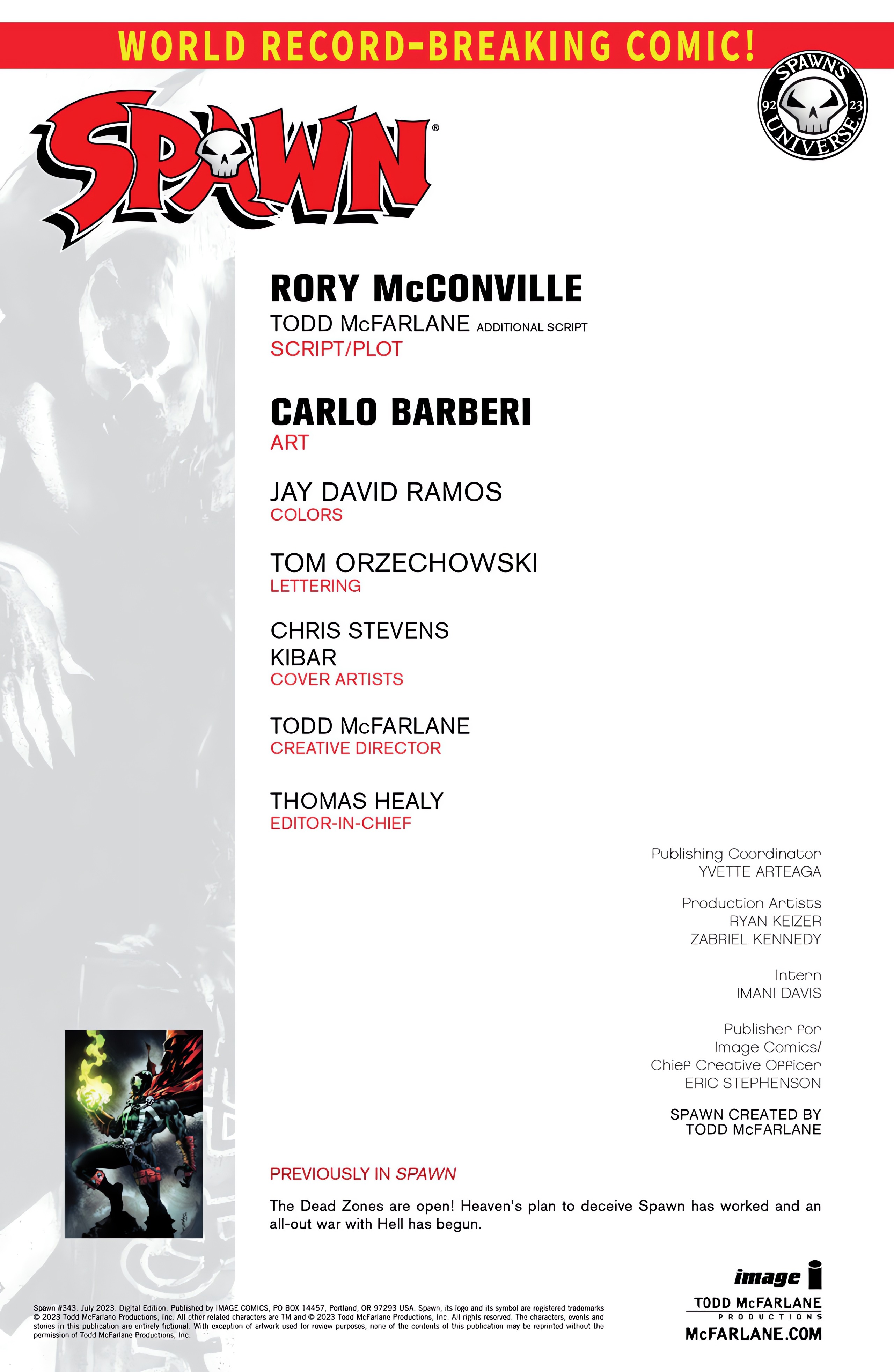 Read Spawn Manga Online
