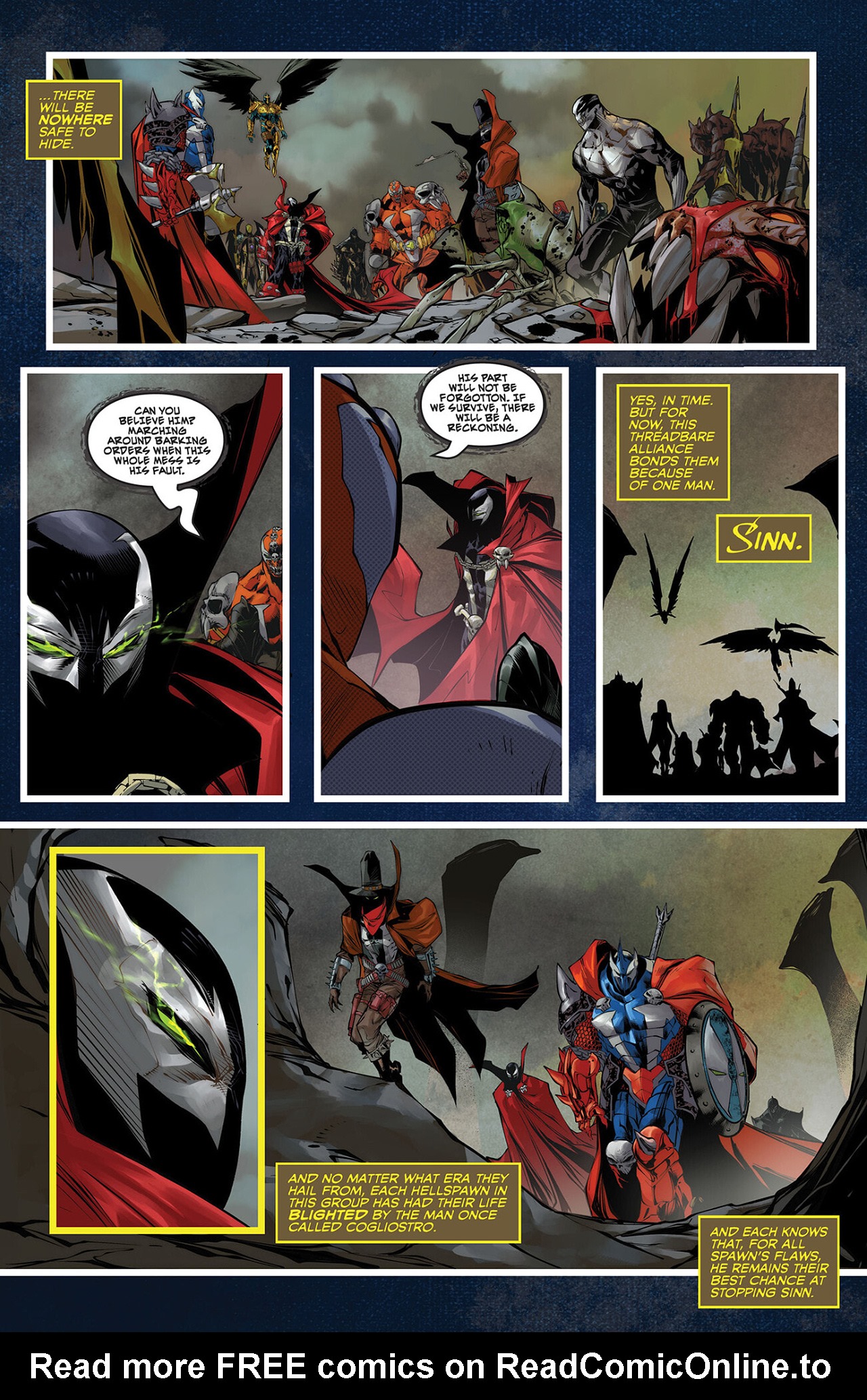 Read Spawn Manga Online