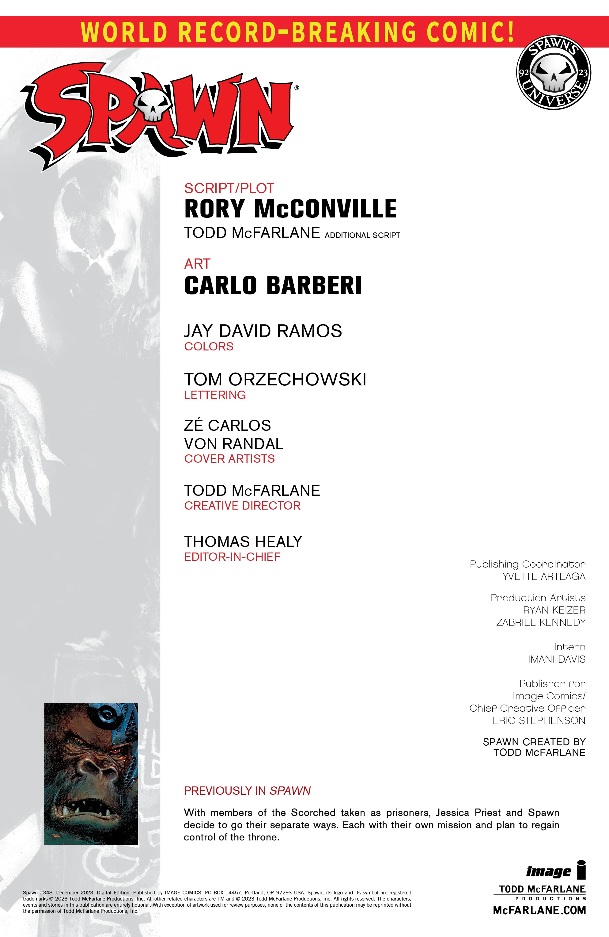 Read Spawn Manga Online