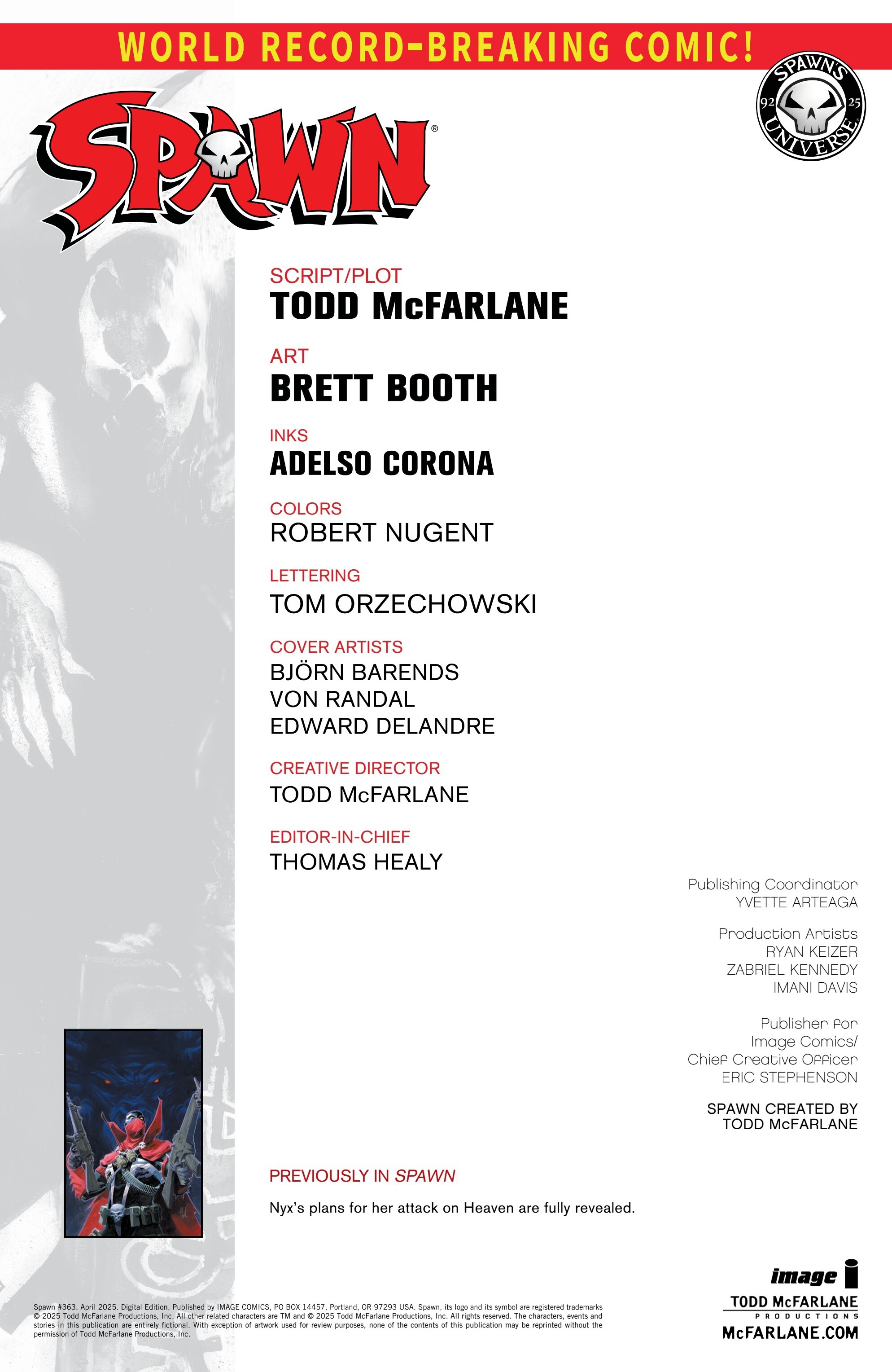 Read Spawn Manga Online