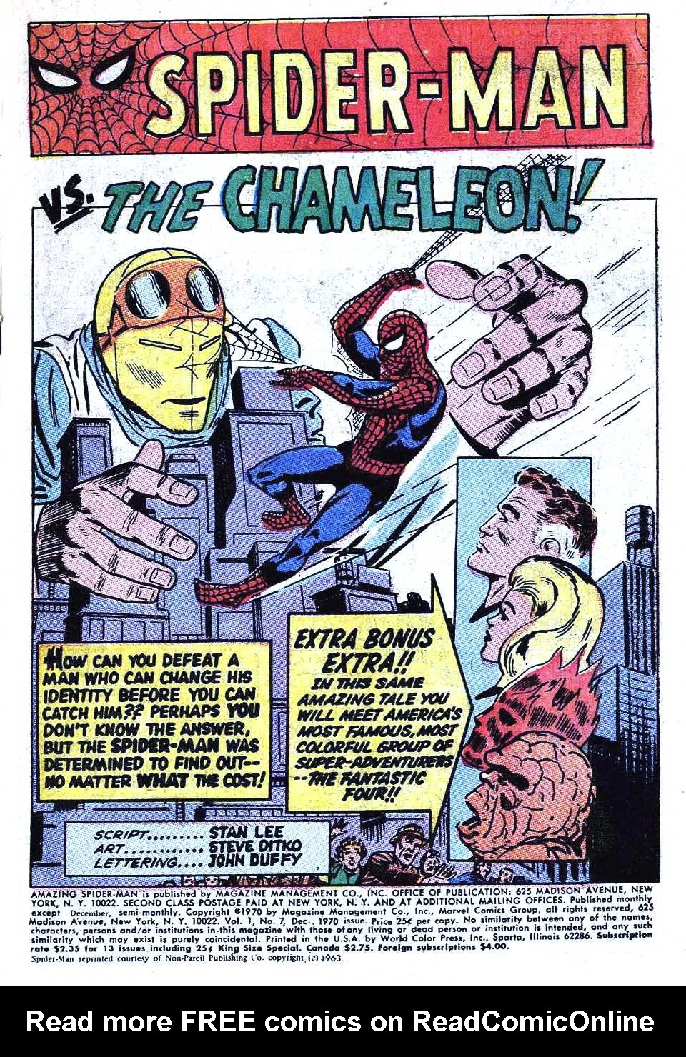 Read The Amazing Spider-Man (1963) Manga Online