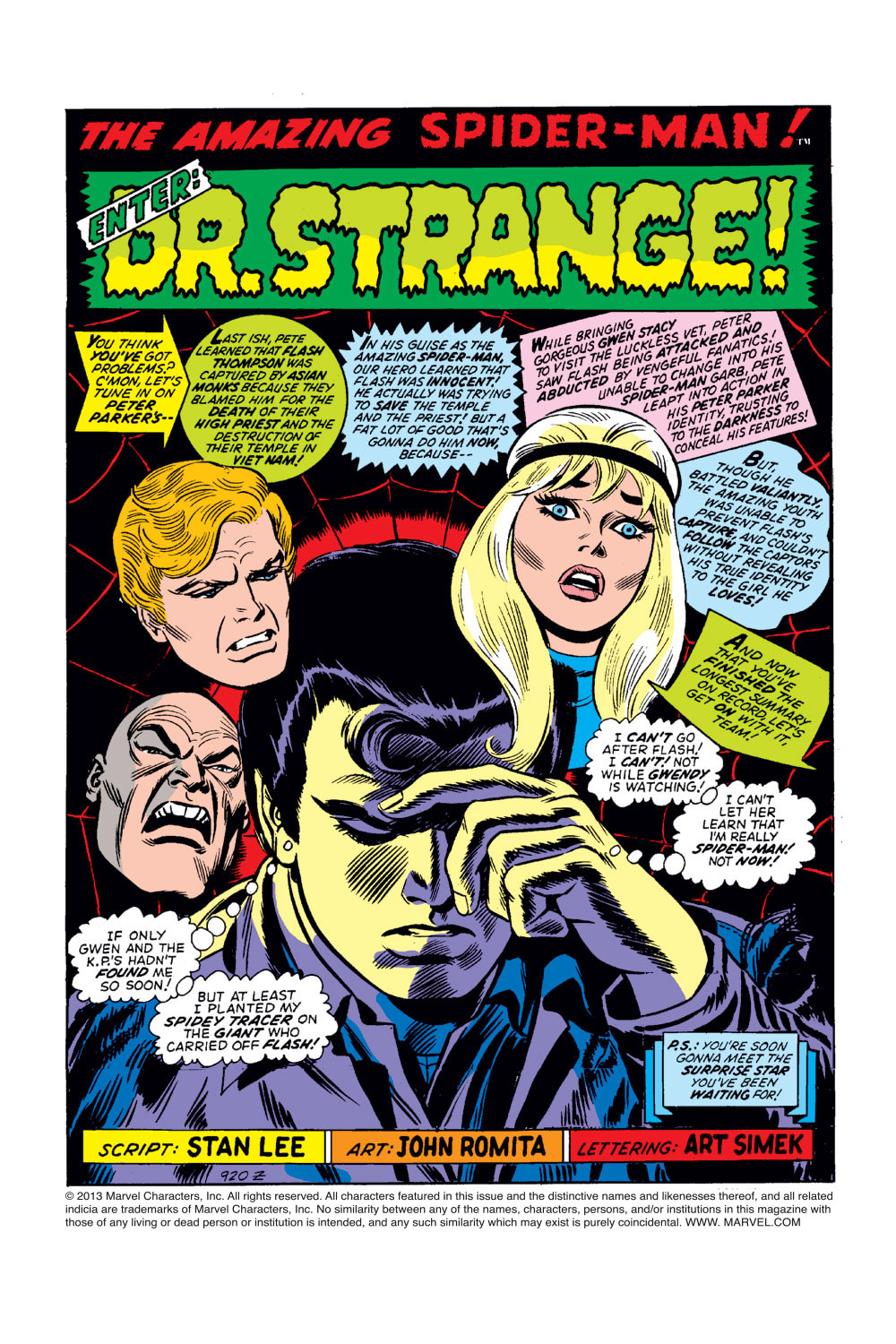 Read The Amazing Spider-Man (1963) Manga Online