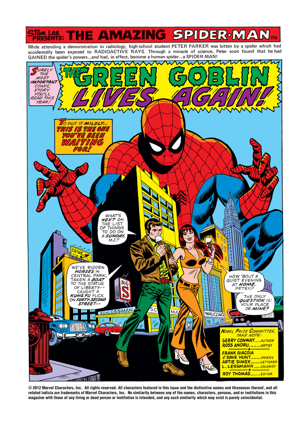 Read The Amazing Spider-Man (1963) Manga Online
