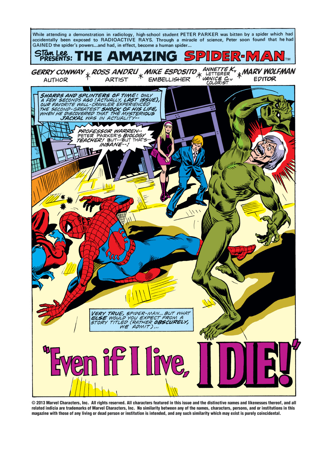 Read The Amazing Spider-Man (1963) Manga Online