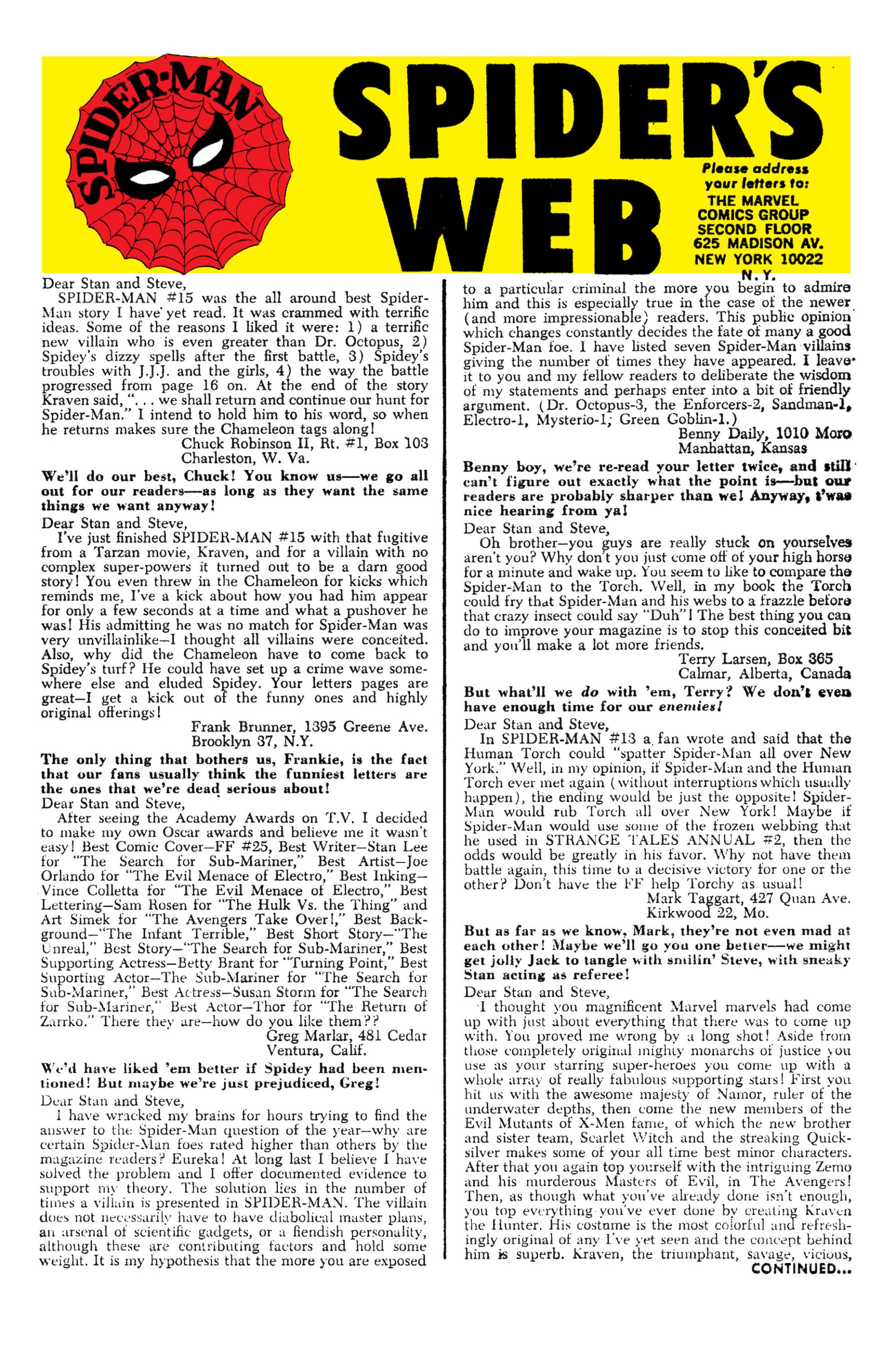 Read The Amazing Spider-Man (1963) Manga Online