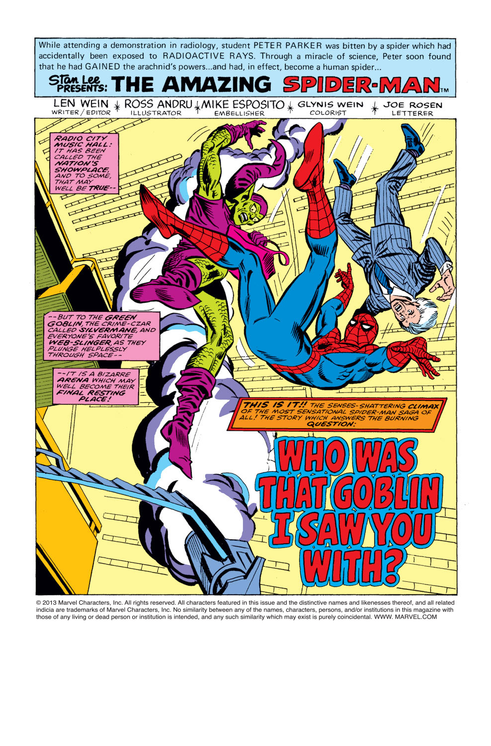 Read The Amazing Spider-Man (1963) Manga Online