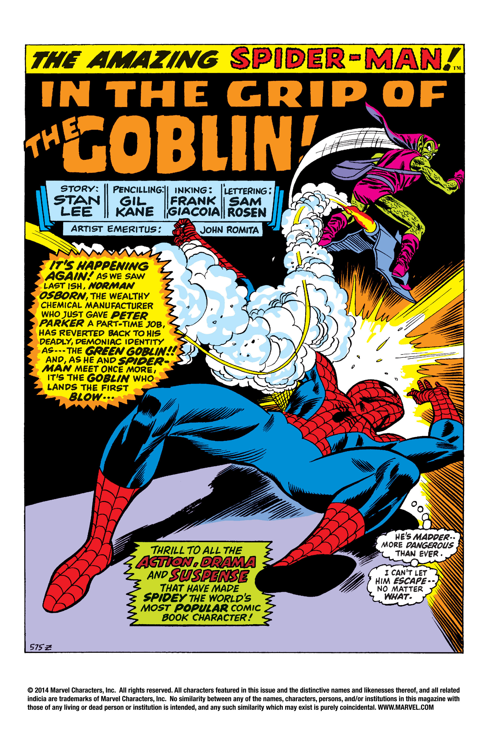 Read The Amazing Spider-Man (1963) Manga Online