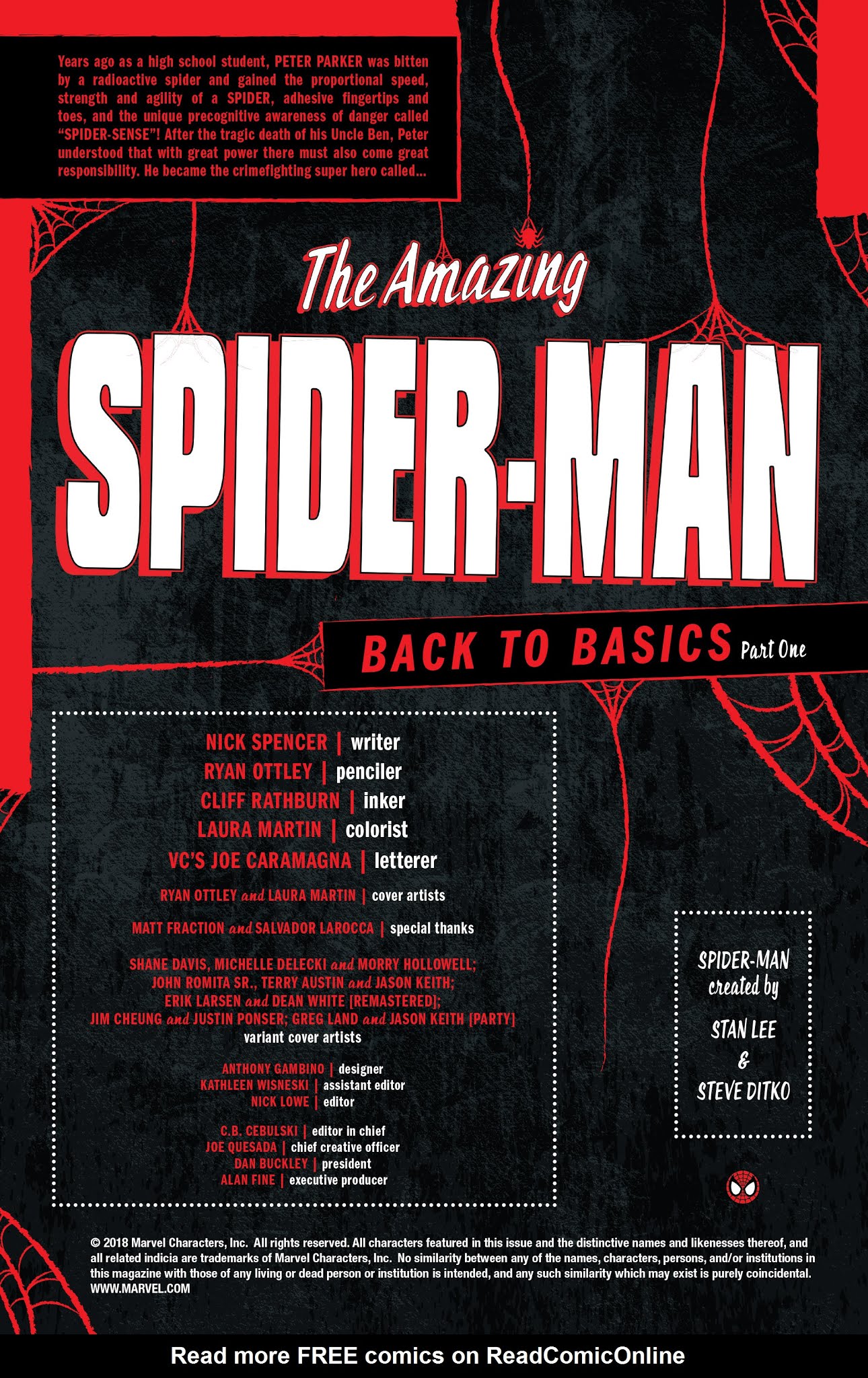 Read The Amazing Spider-Man (2018) Manga Online