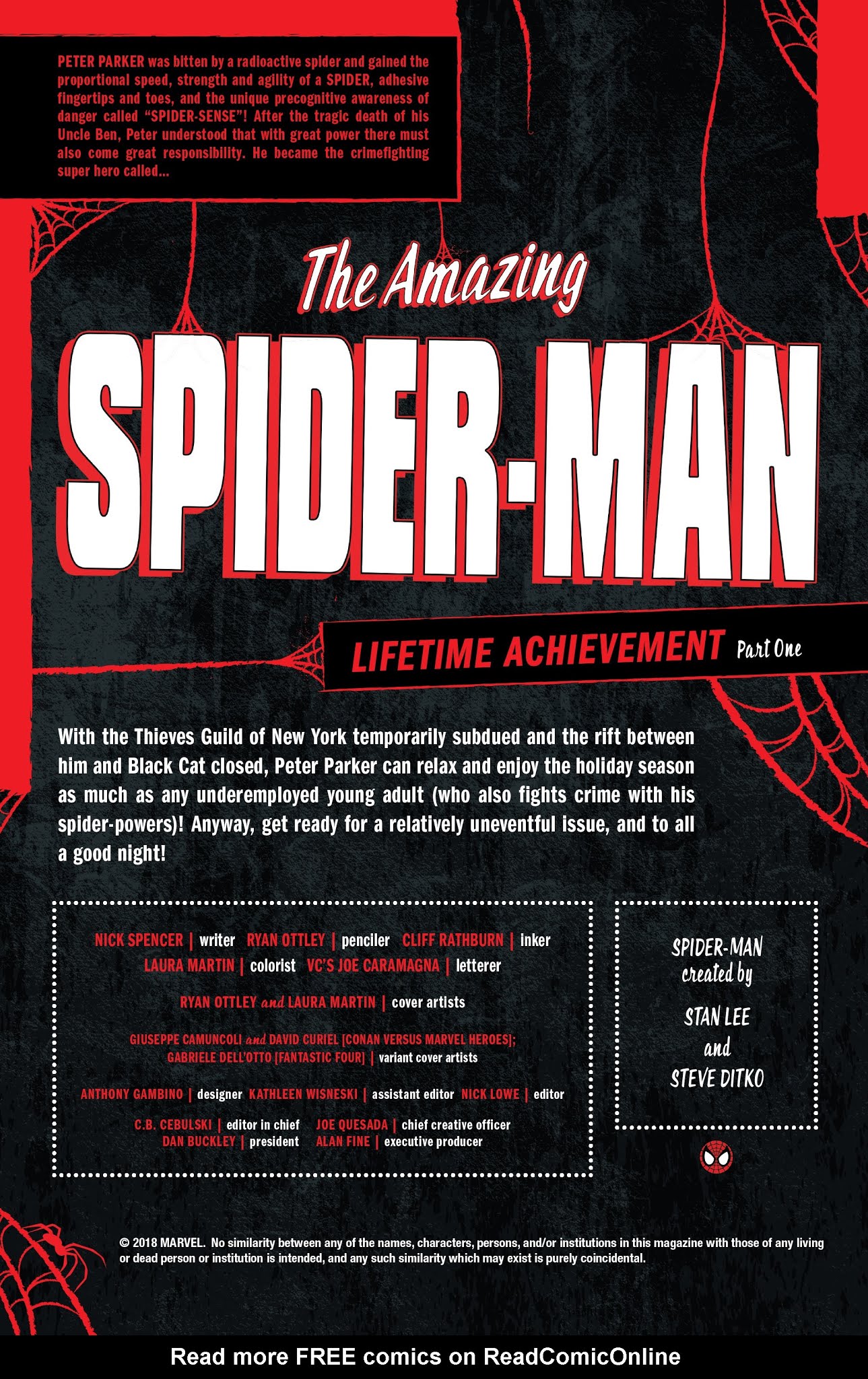 Read The Amazing Spider-Man (2018) Manga Online