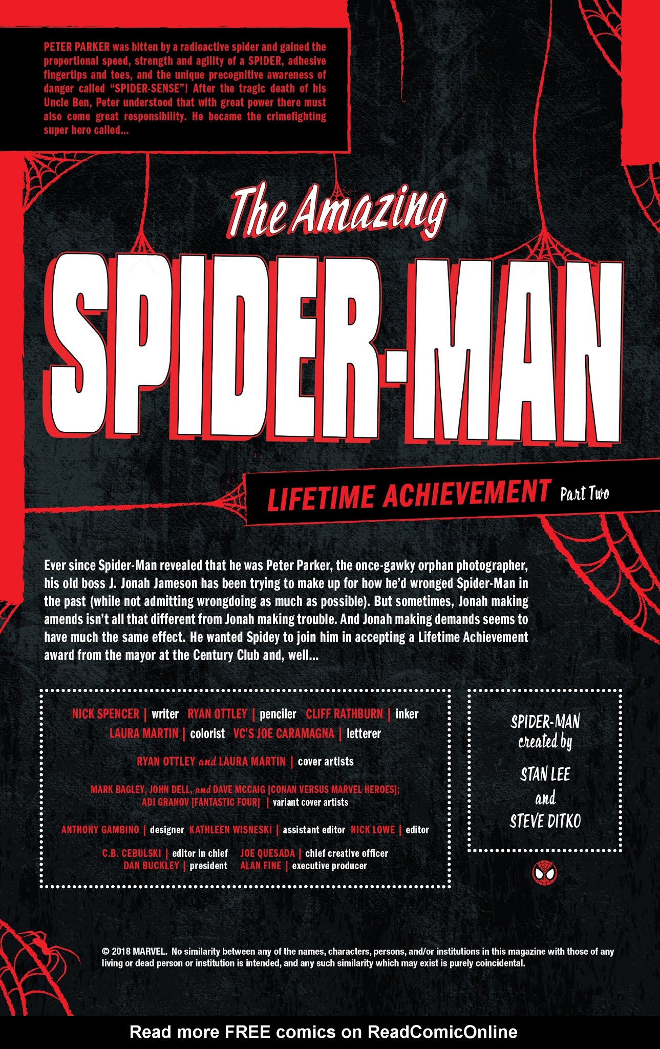 Read The Amazing Spider-Man (2018) Manga Online
