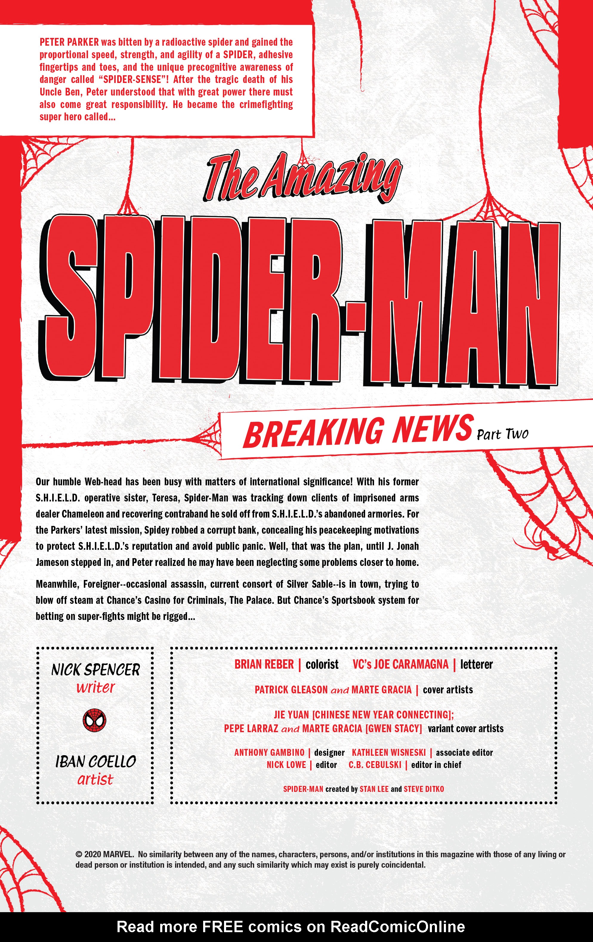 Read The Amazing Spider-Man (2018) Manga Online