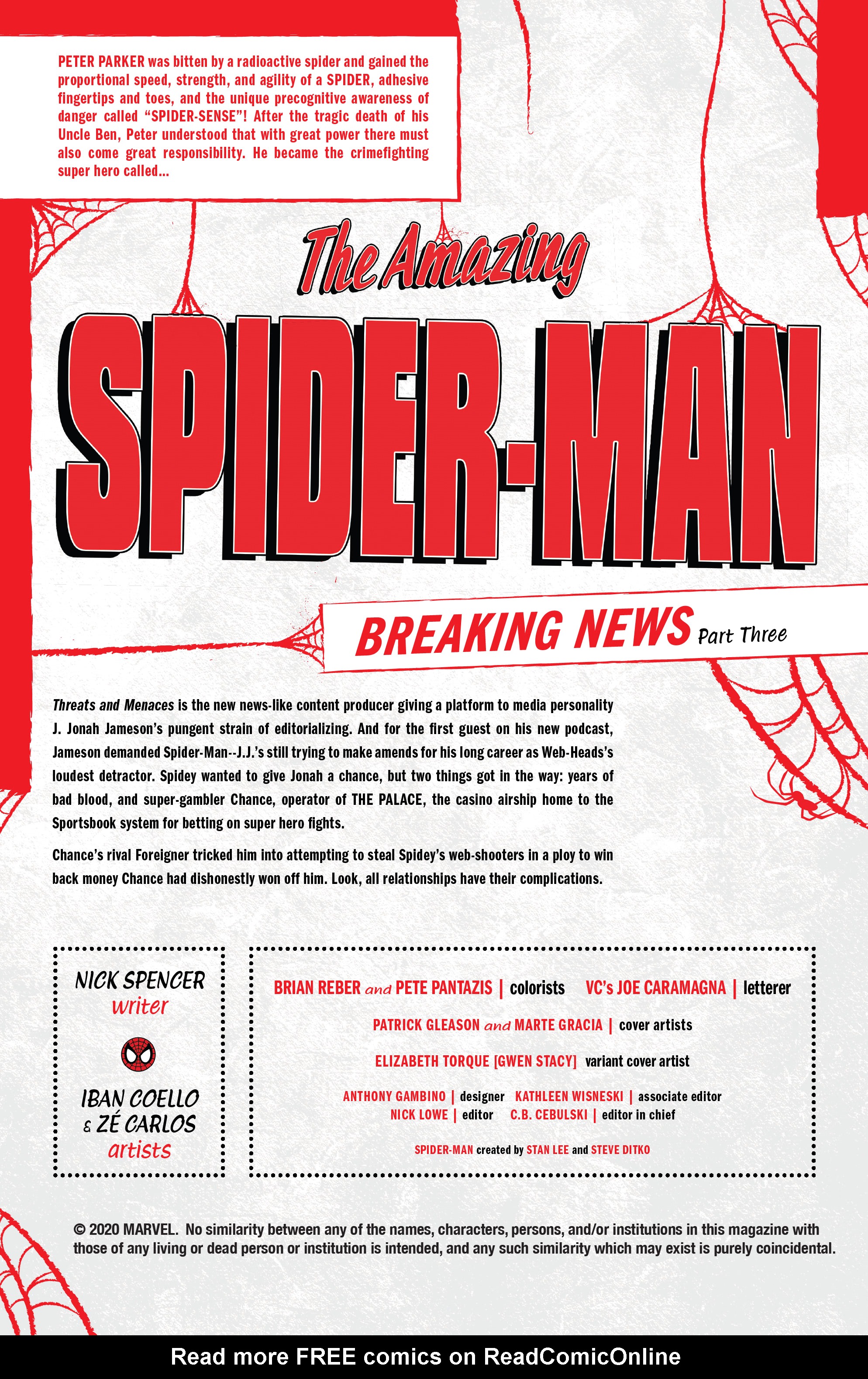 Read The Amazing Spider-Man (2018) Manga Online