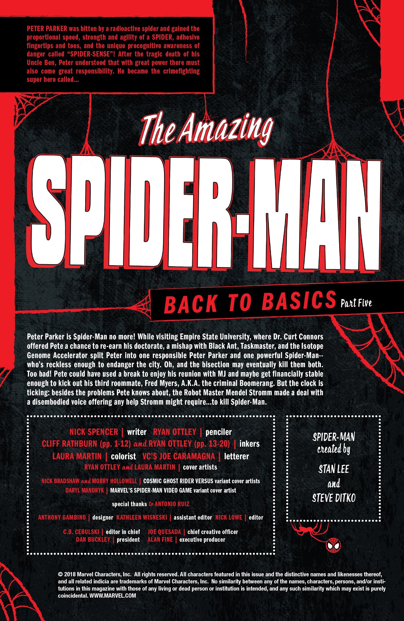 Read The Amazing Spider-Man (2018) Manga Online