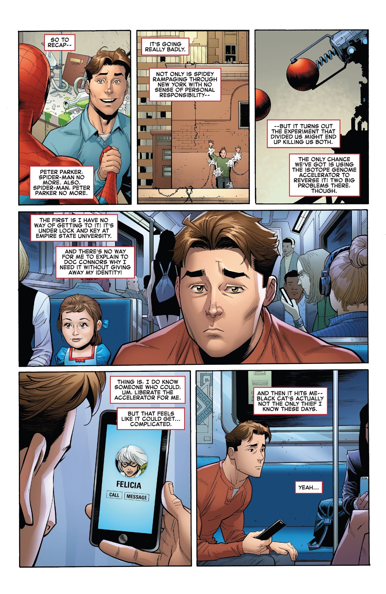 Read The Amazing Spider-Man (2018) Manga Online