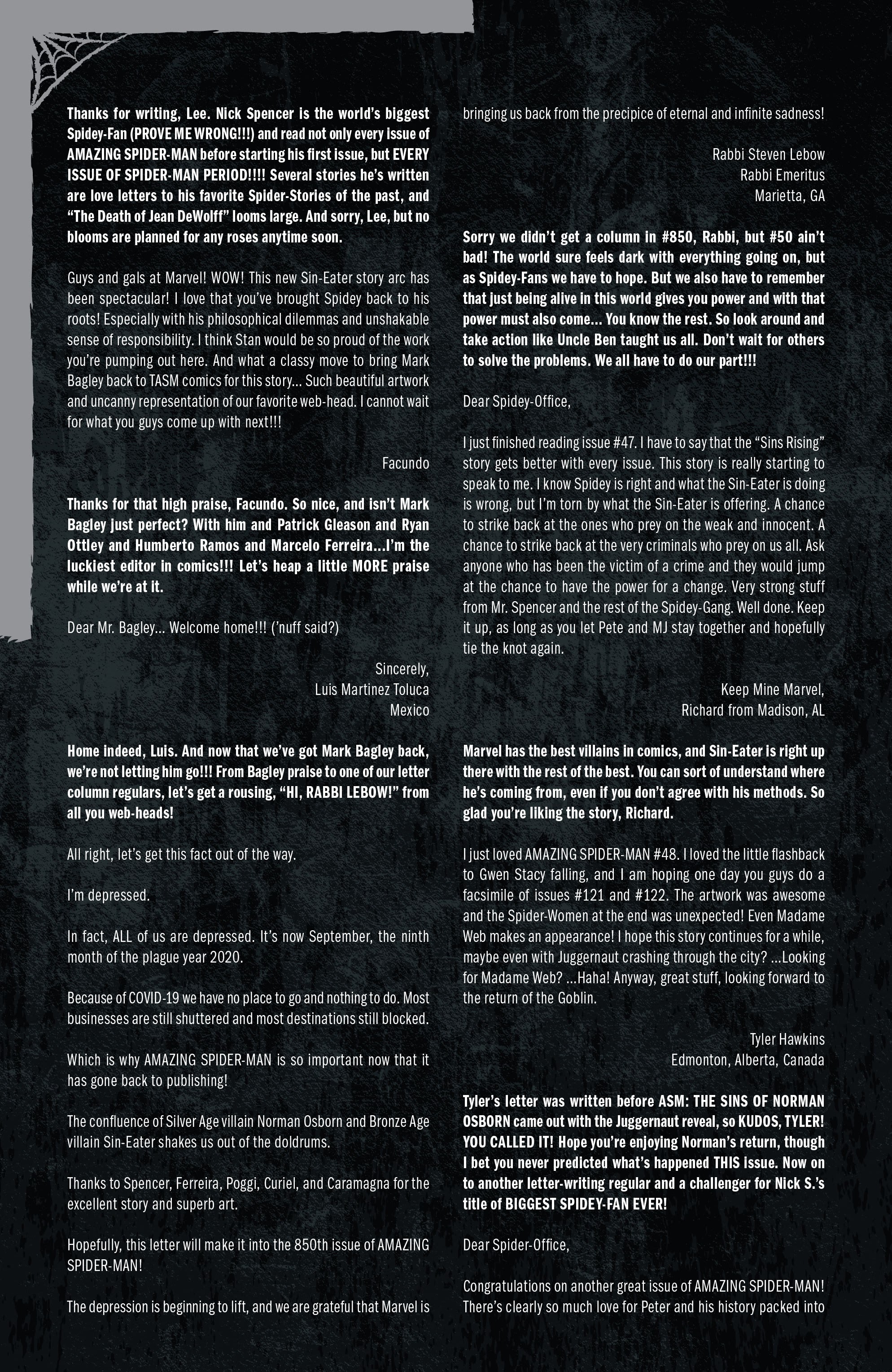 Read The Amazing Spider-Man (2018) Manga Online