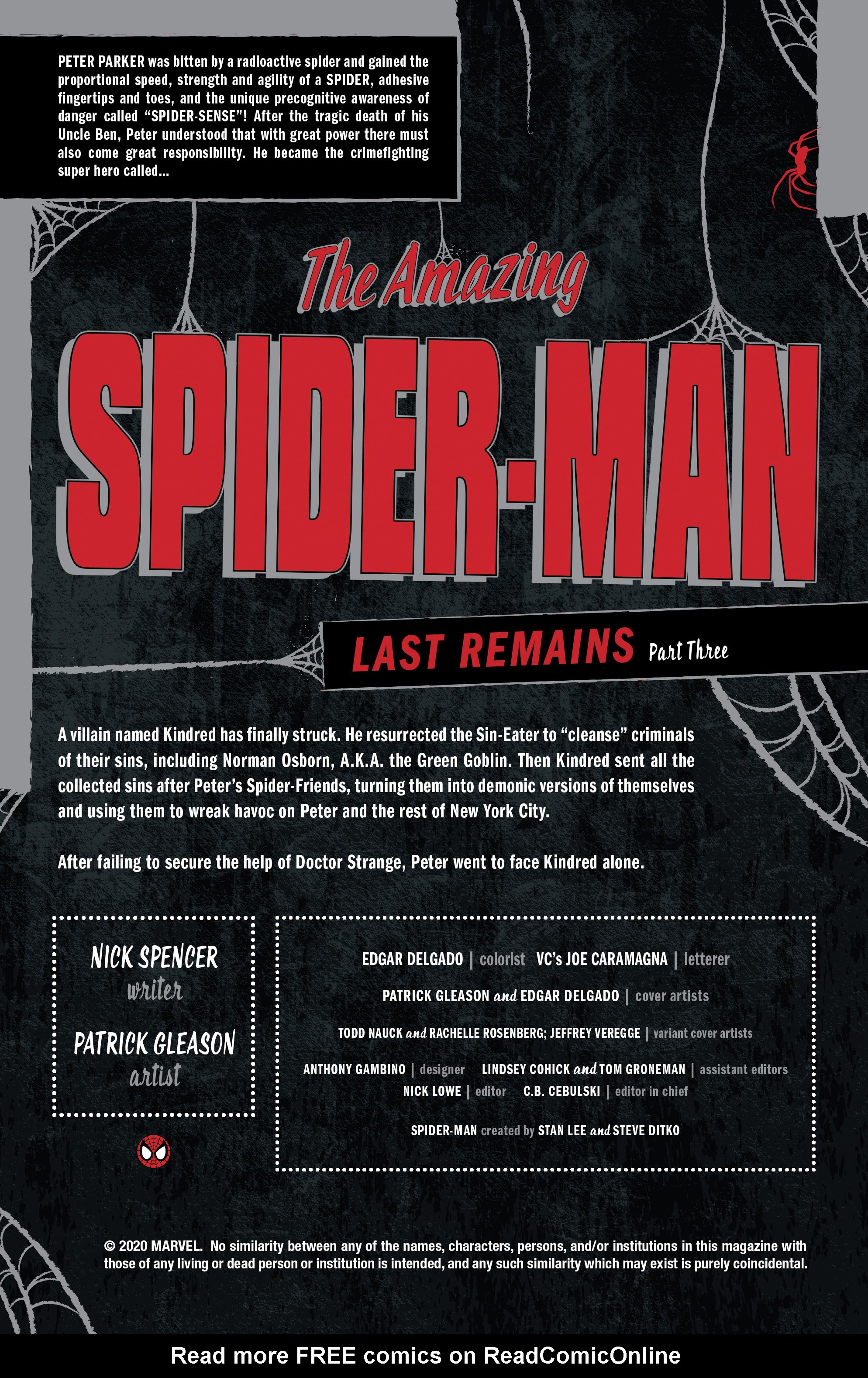 Read The Amazing Spider-Man (2018) Manga Online