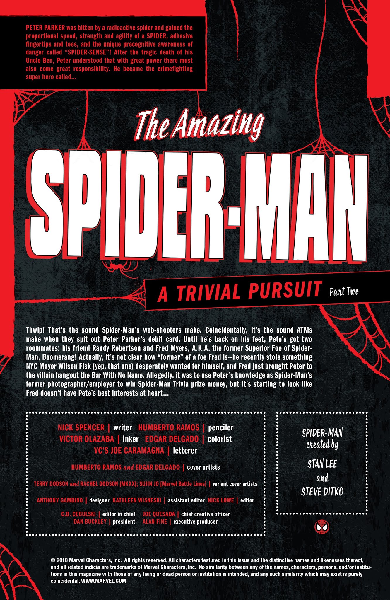 Read The Amazing Spider-Man (2018) Manga Online