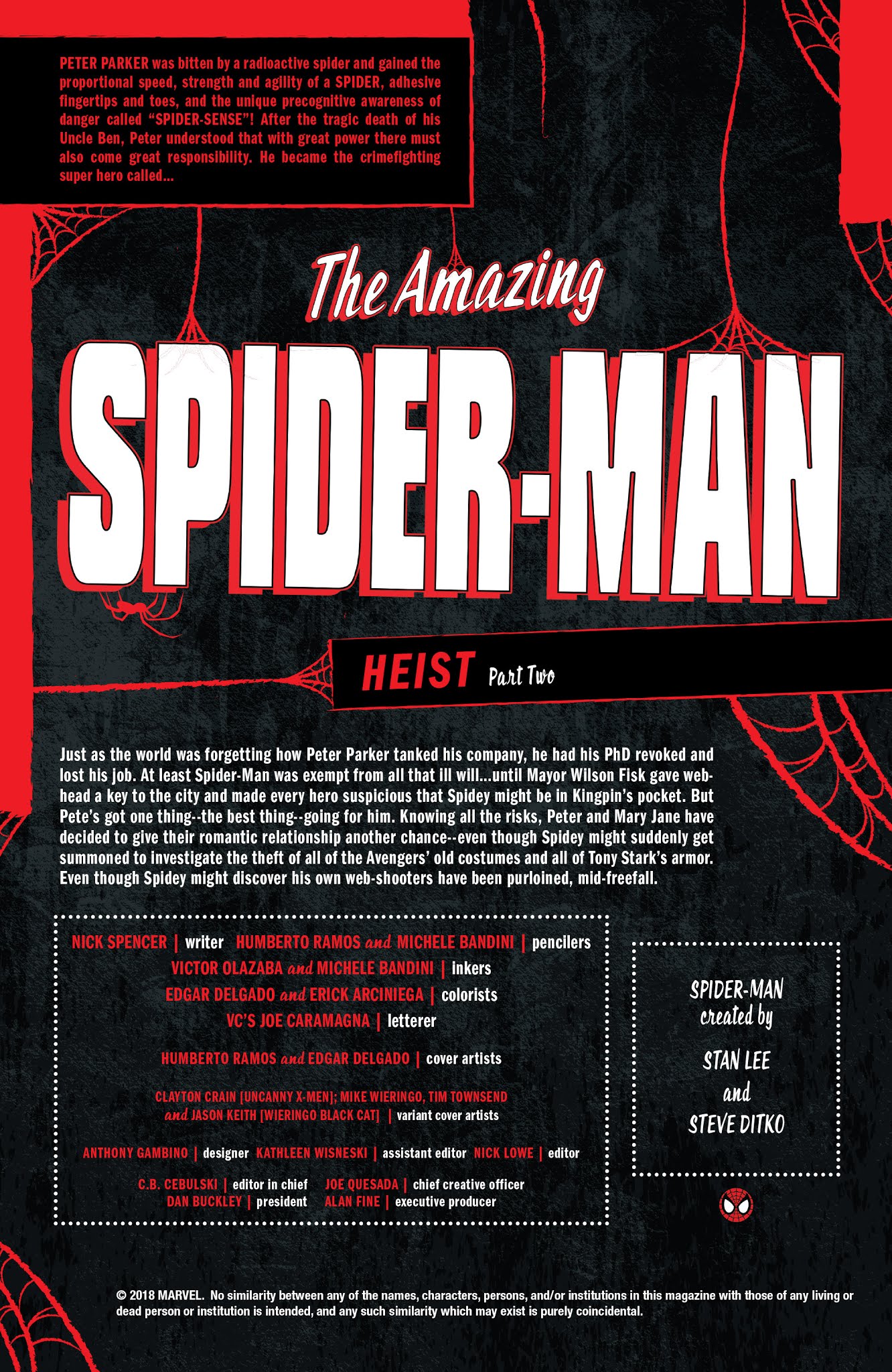 Read The Amazing Spider-Man (2018) Manga Online