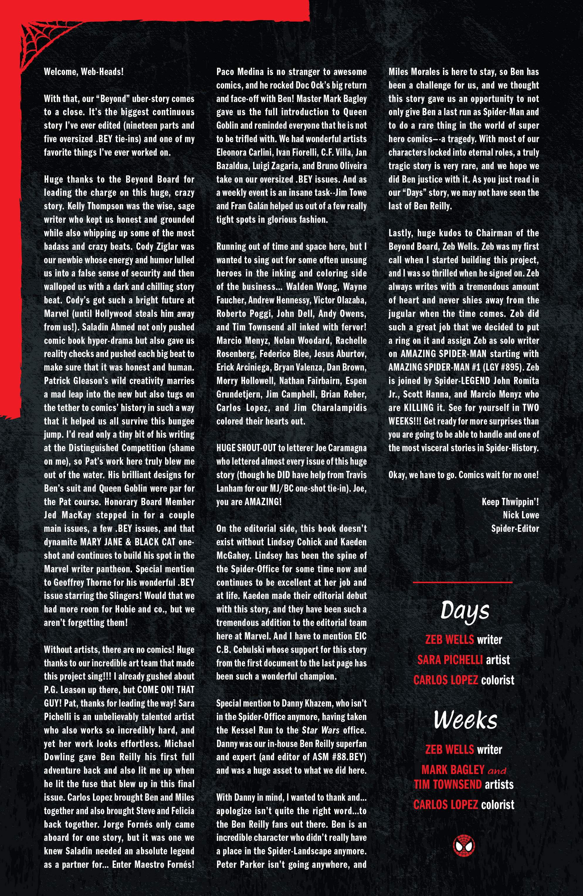 Read The Amazing Spider-Man (2018) Manga Online